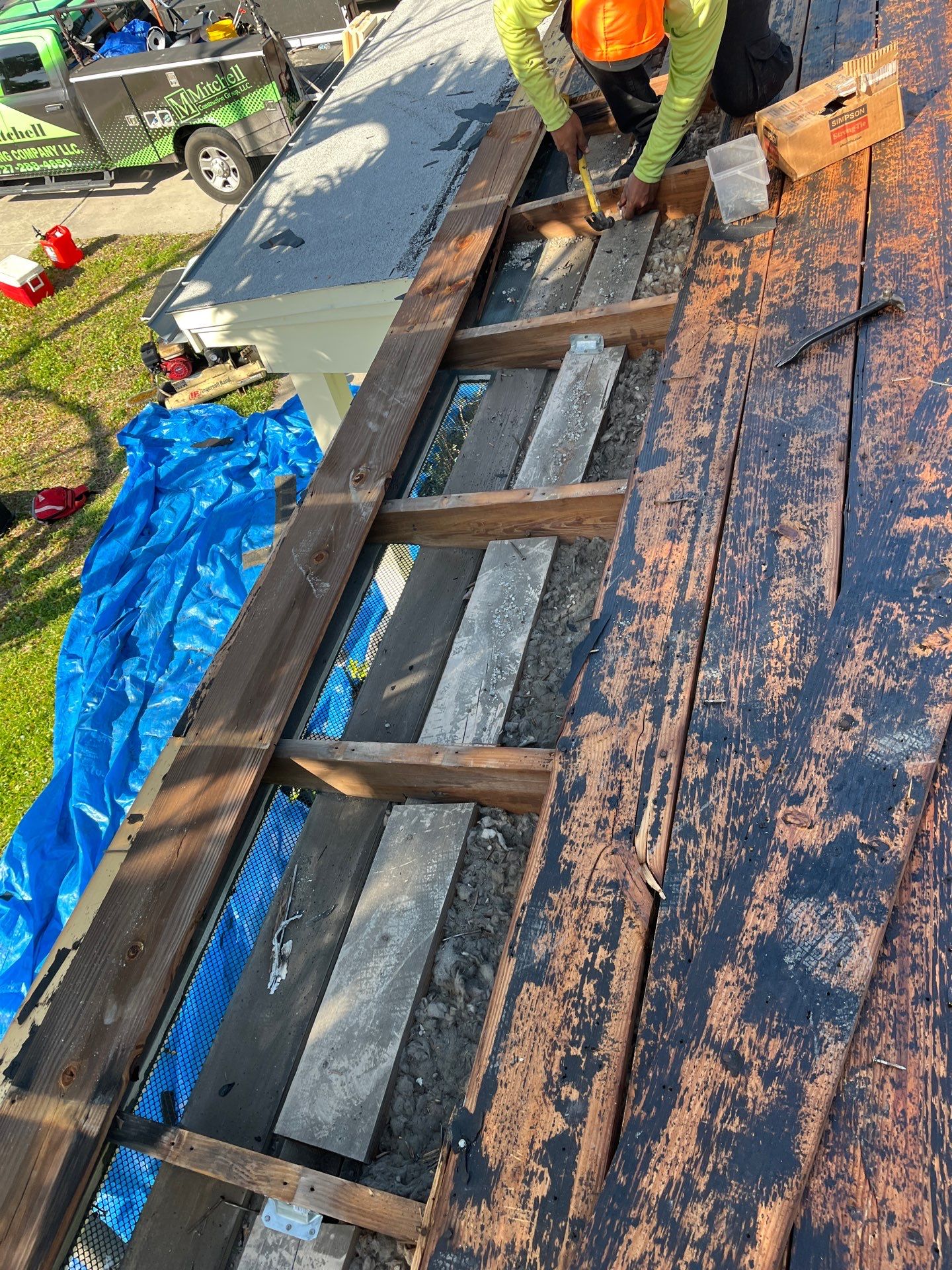 Project in St Pete Beach 33706 by Mitchell Roofing Company LLC 