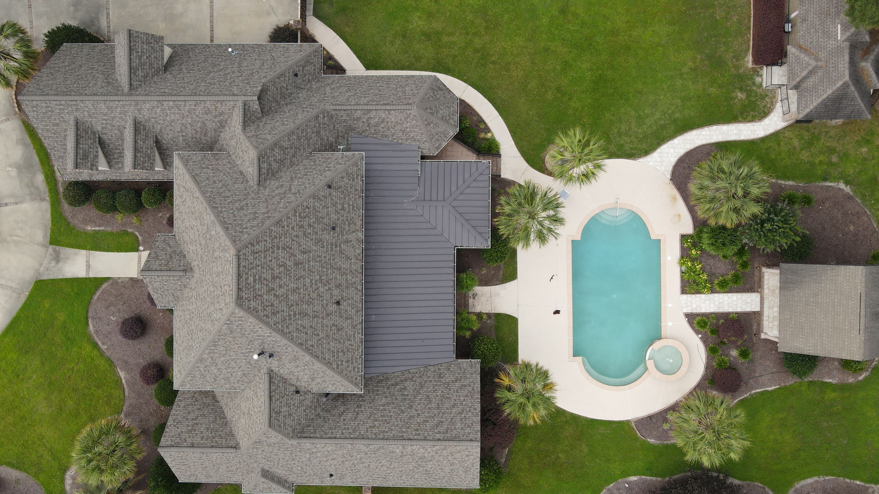 Residential Roofing Installation using Owens Corning Duration Driftwood by Indigo State Roofing