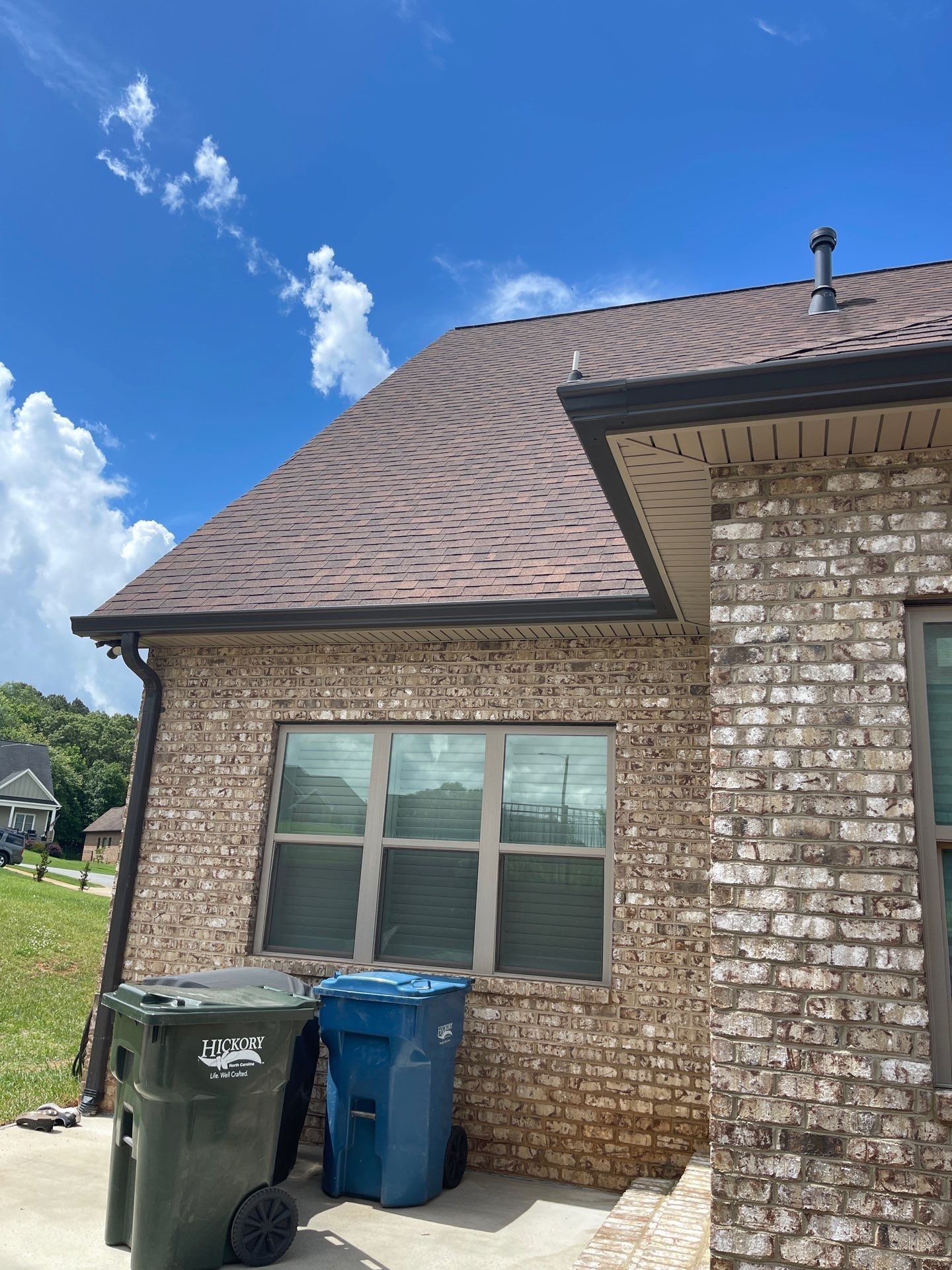6" Seamless Gutters in Dark Bronze by Peak 2 Peak Services LLC