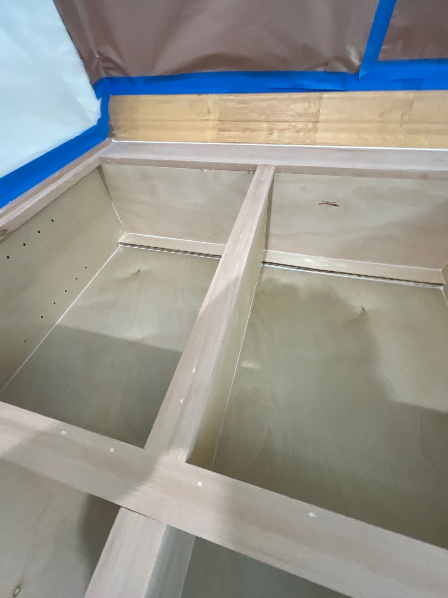 Creative Space - Cabinets painting by Nomad Painting