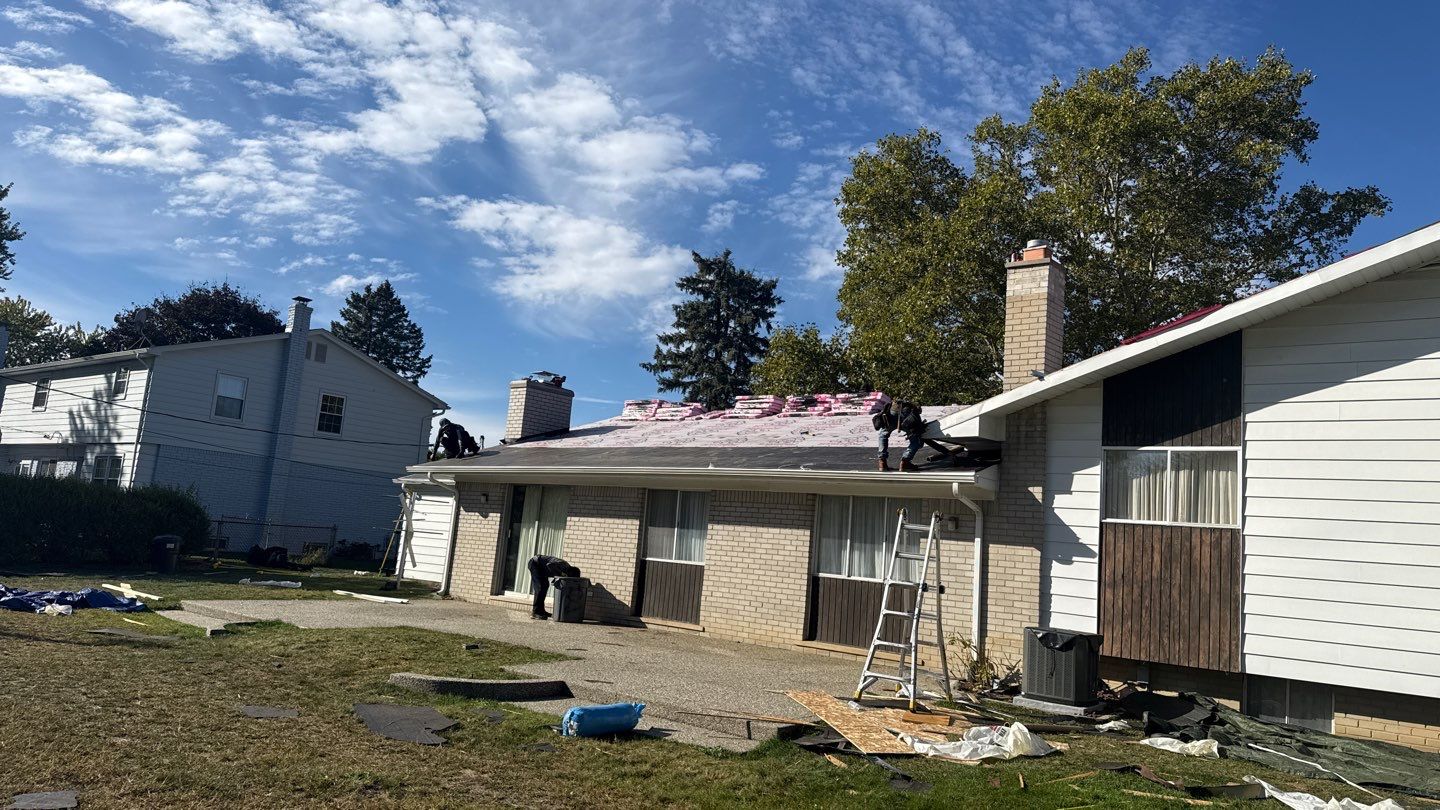 Roof Replacement using Owens Corning Williamsburg Grey by 180 Contractors