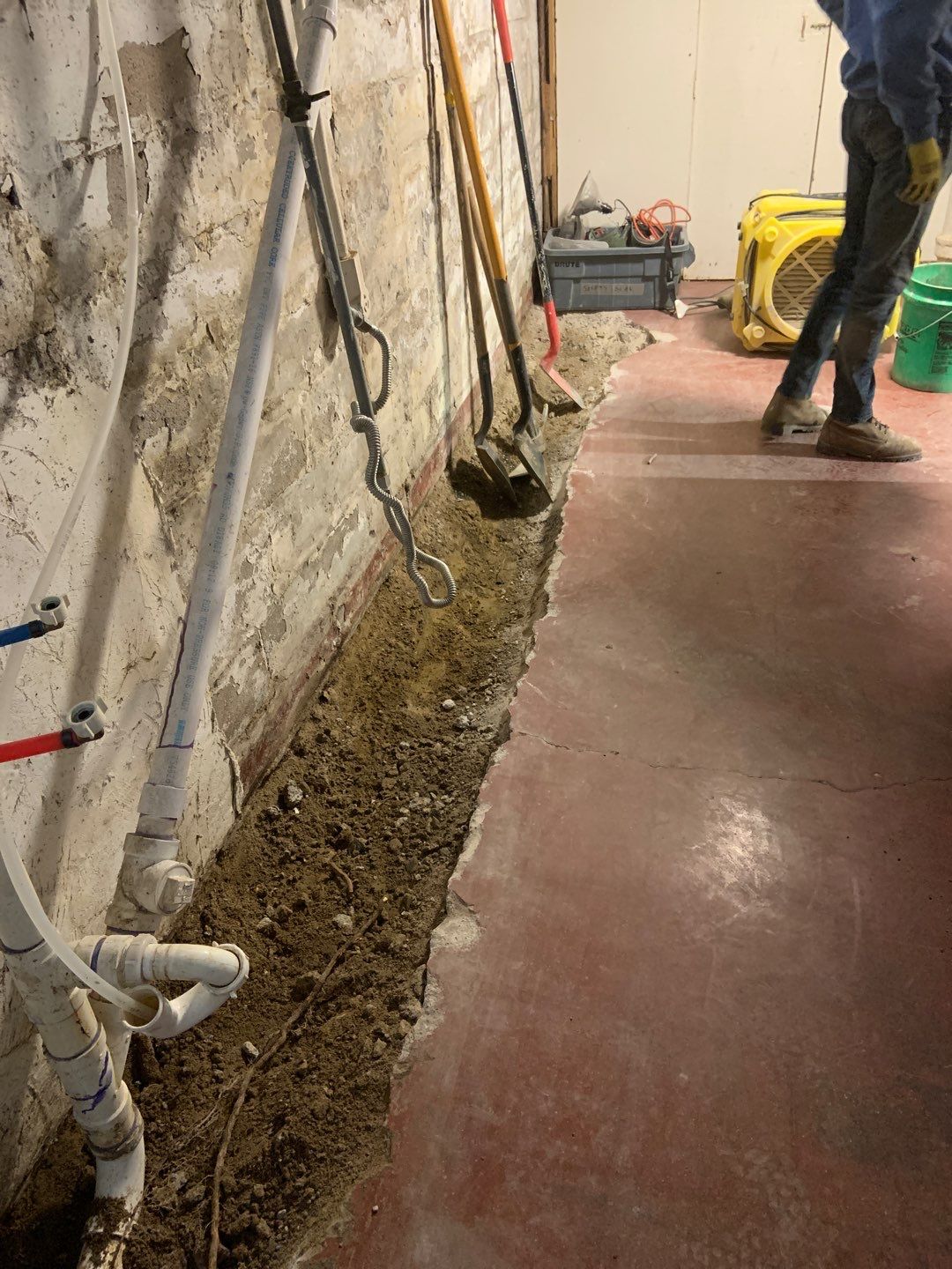 Waterproofing for Chris’ Rental Property Sale by Waterproofing Northeast