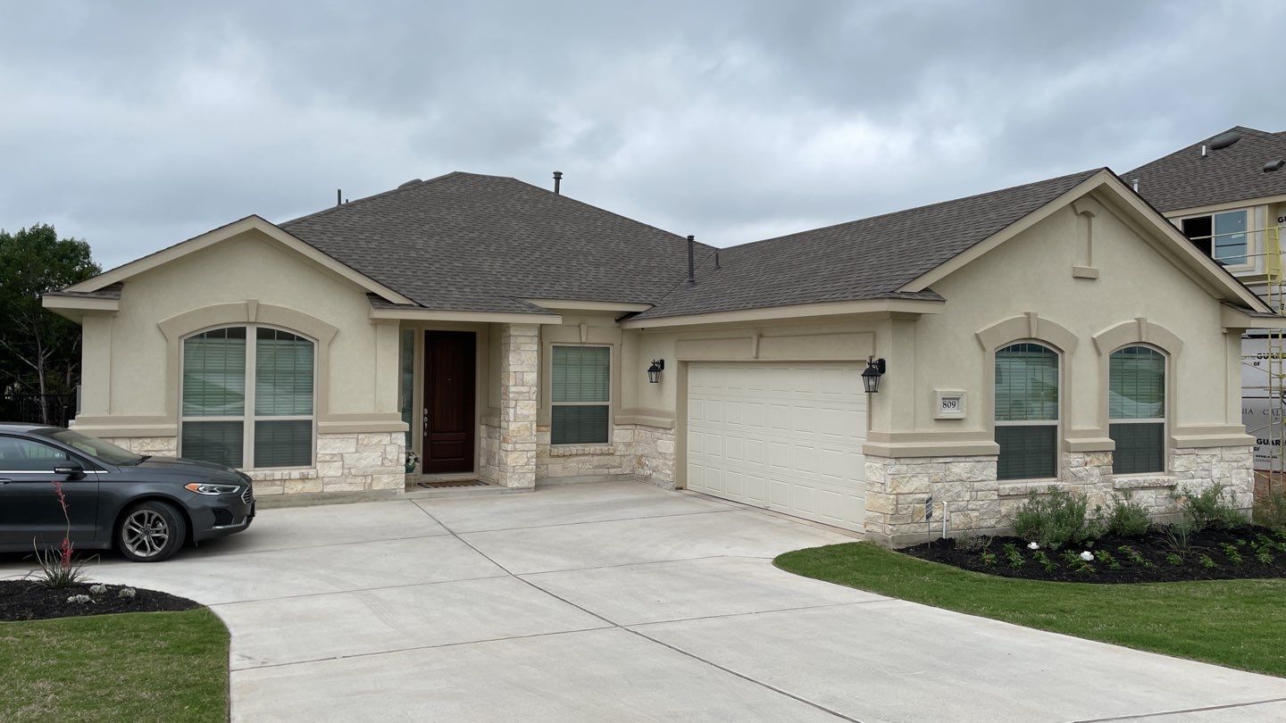 Hail claim roof replacement by Oakwood Roofing and Construction, LLC