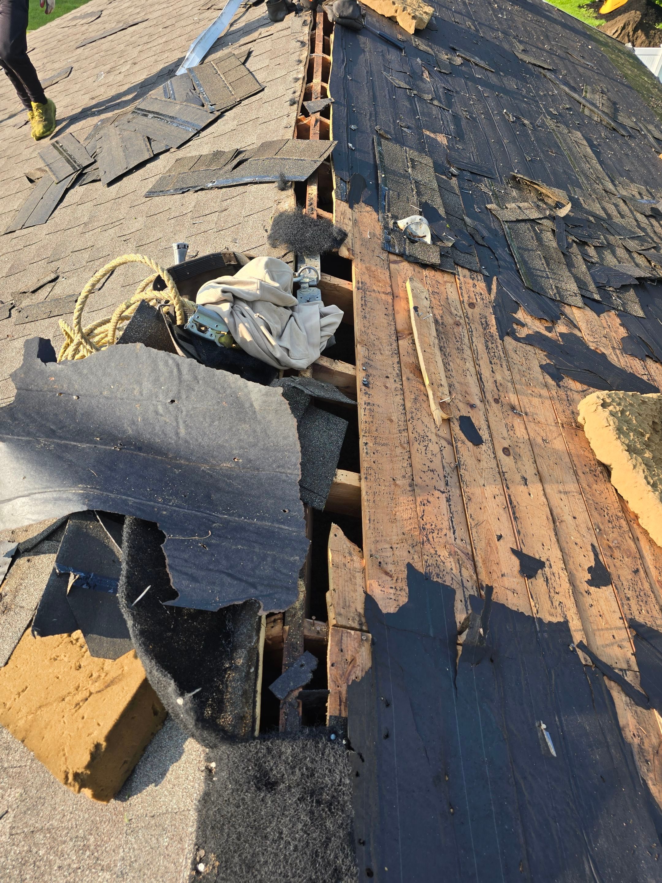 Full Roof Replacement & Chimney Repair – Onyx Black, MA by Mighty Dog Roofing of Greater Middlesex County