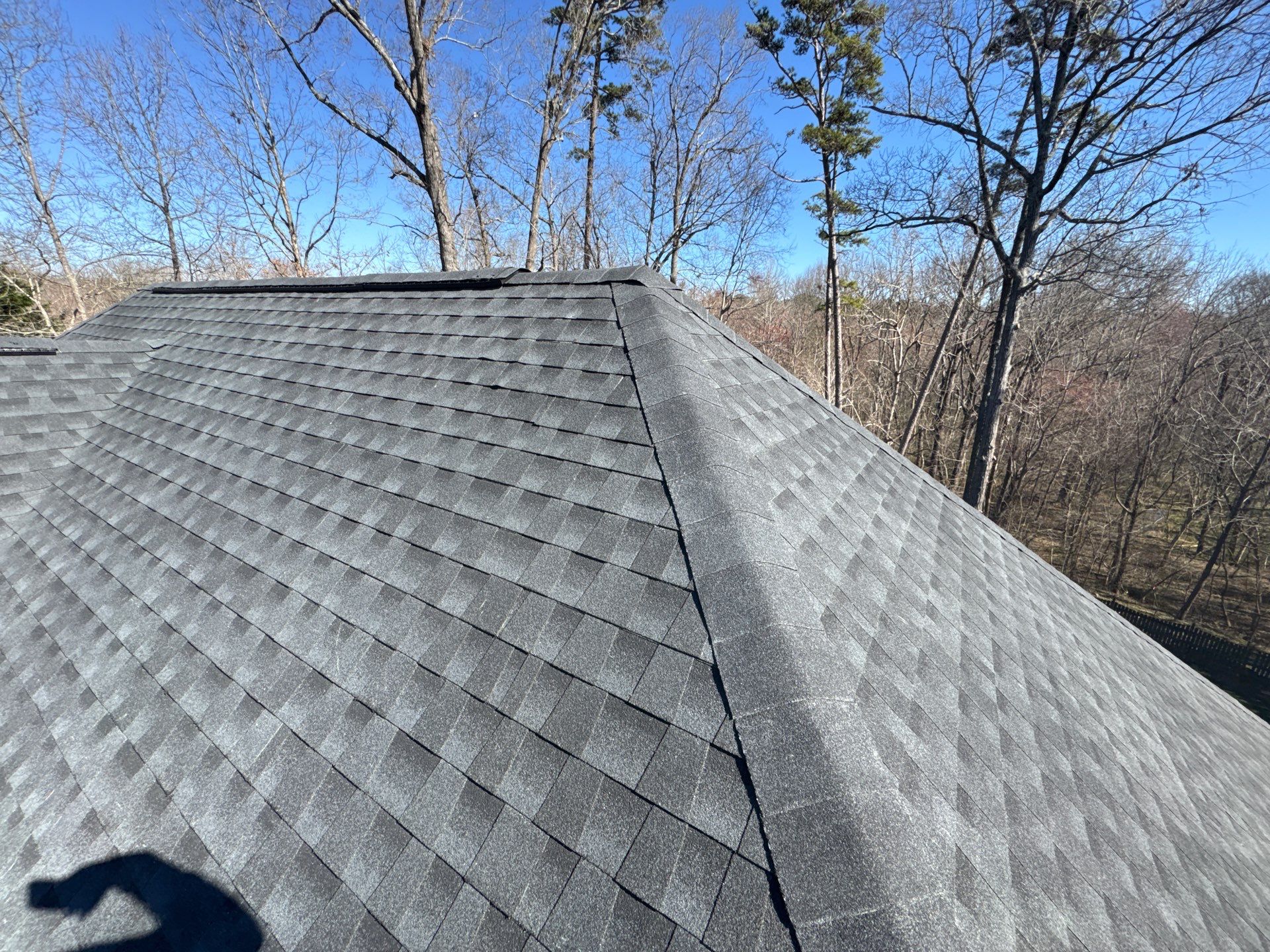 GAF HDZ Architectural Shingle in the color of Charcoal.  by H&S Roofing and Gutter