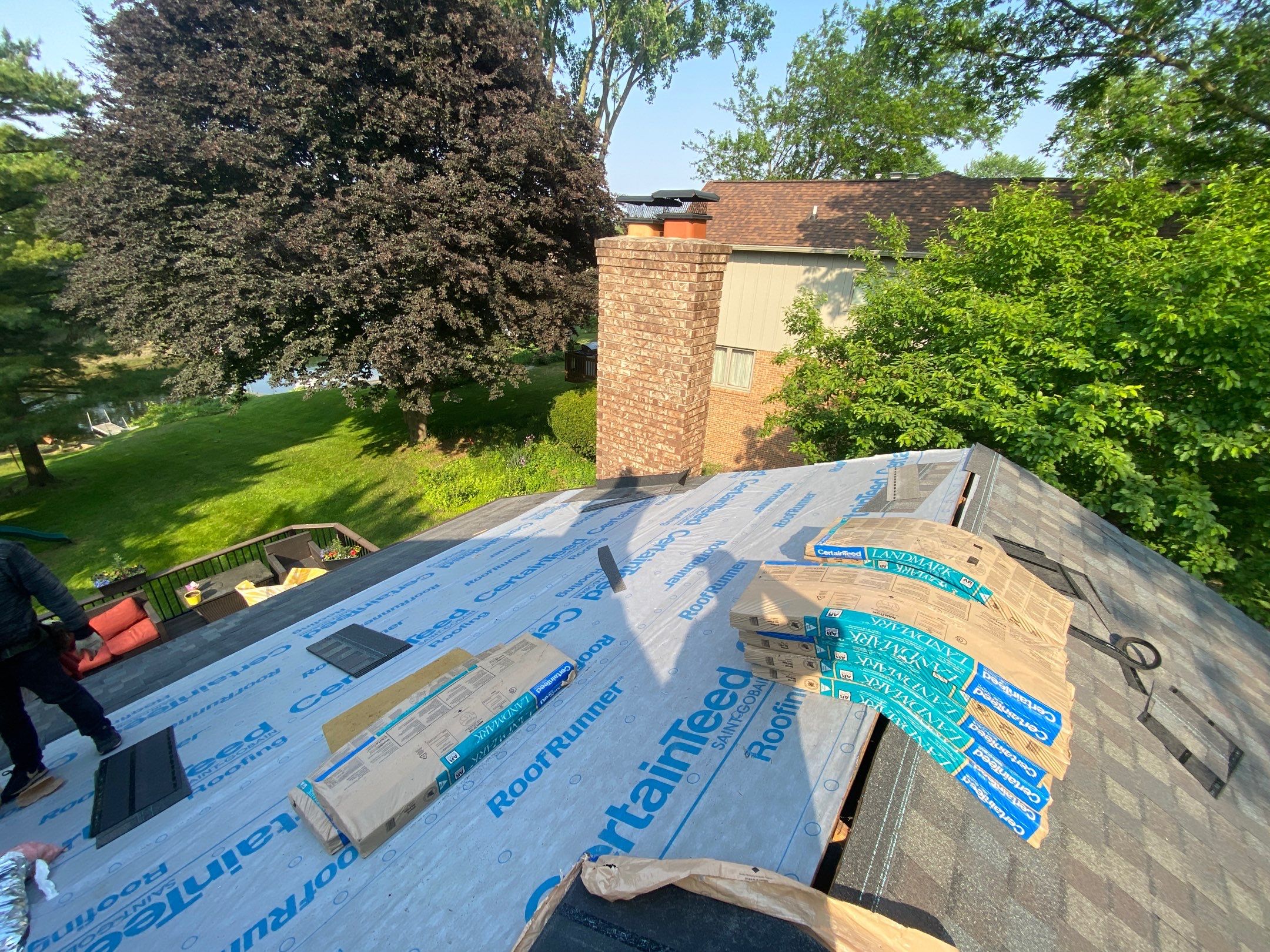 Roof Replacement using CertainTeed Landmark by 180 Contractors