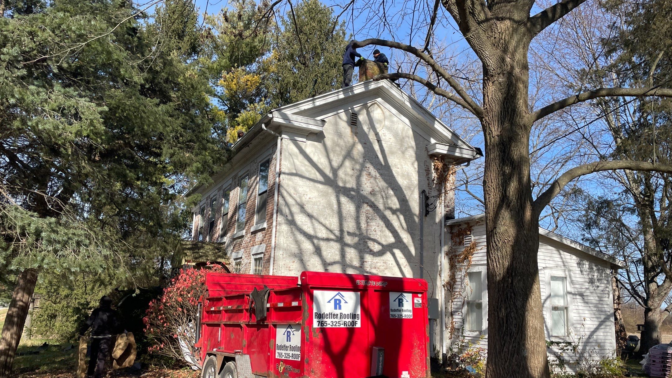 Project in Muncie, IN by Rodeffer Roofing INC