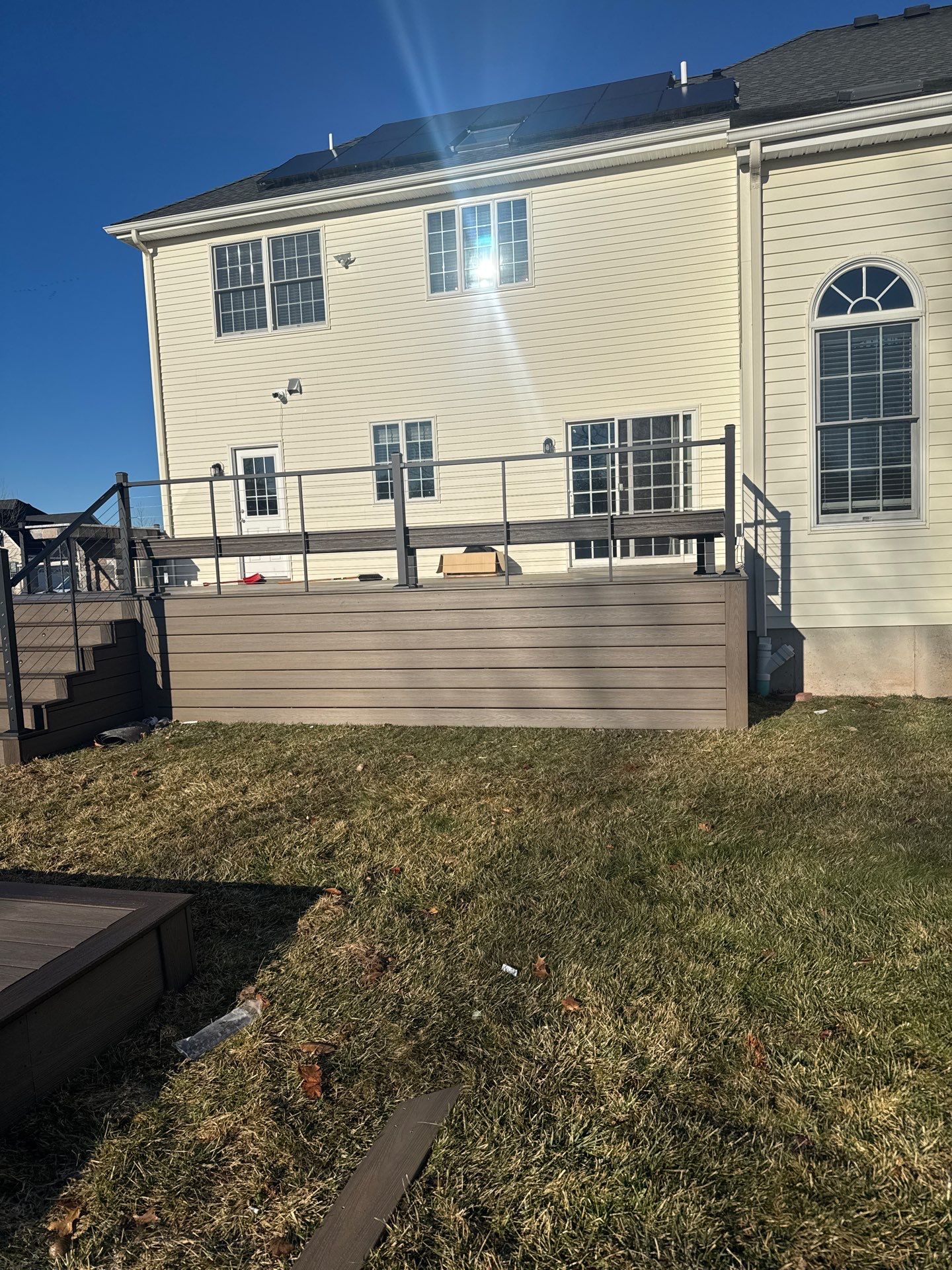 New Deck and outdoor Kitchen In Hillsborough , New Jersey by deck guardian