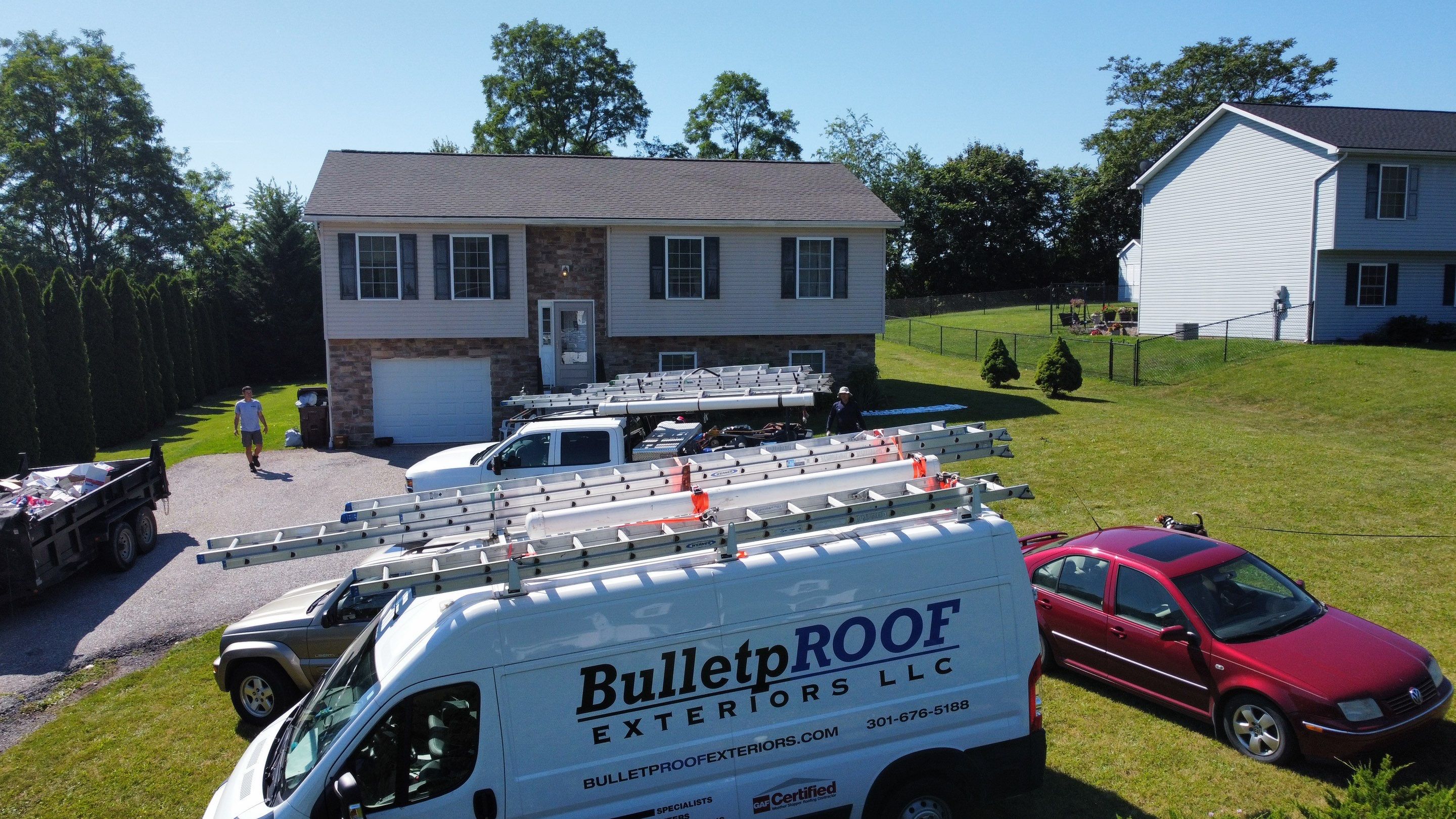 New BulletpROOF+ Lifetime Roofing System due to wind damage. by BulletpROOF Exteriors