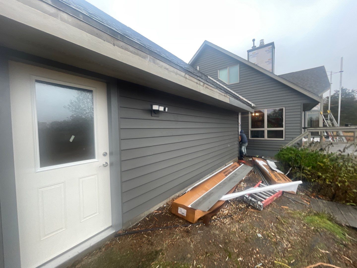 Siding Installation using Norandex Polar Wall Plus Siding, Window Wraps by Total Exteriors
