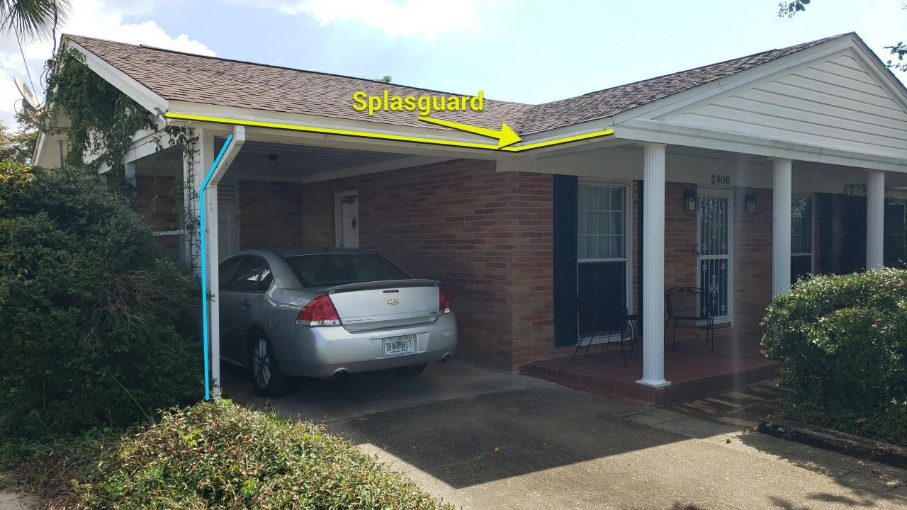 Gutter Installation using K-Style Gutters by Gutter Professors