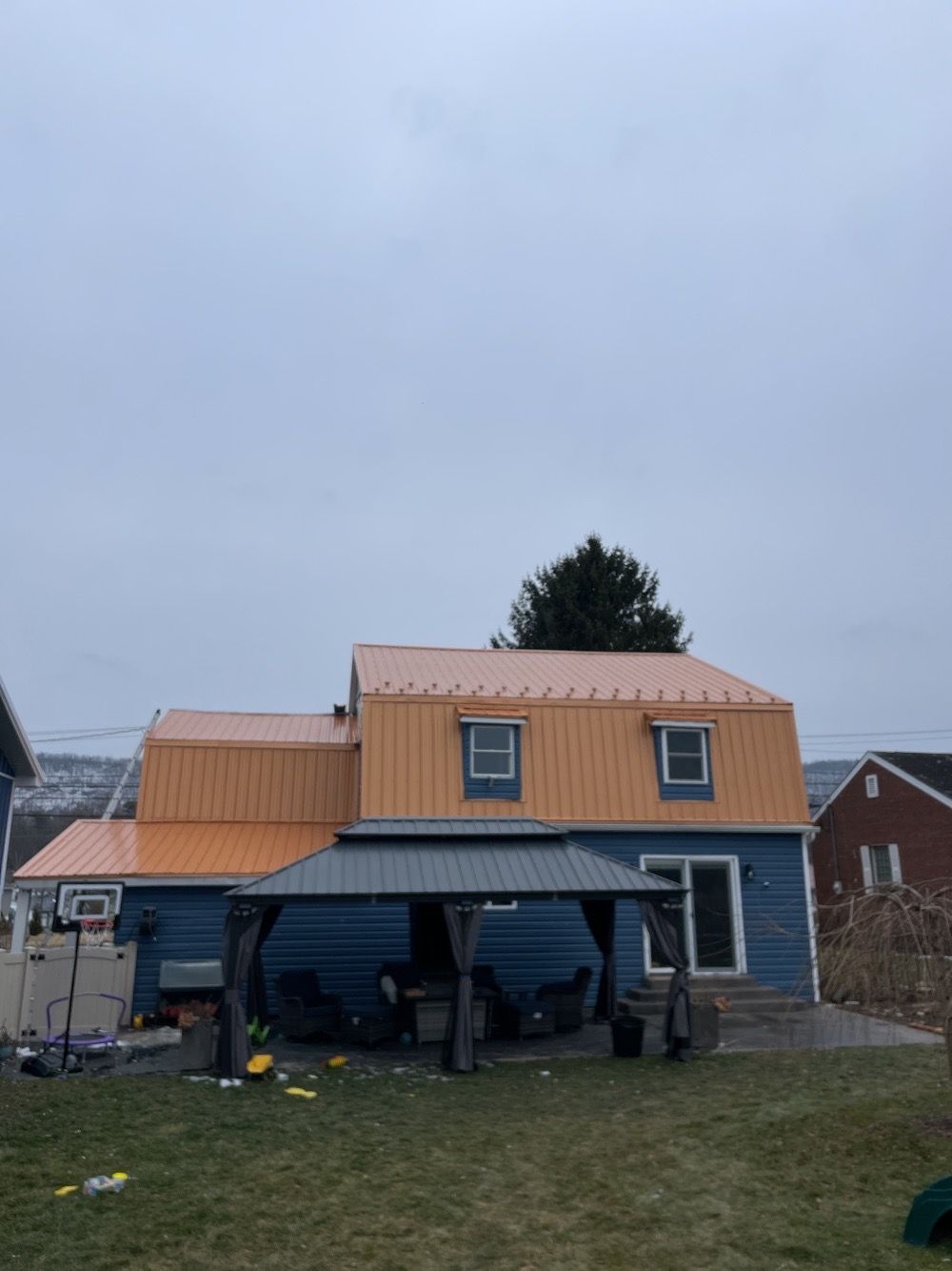 New Copper Metal Roof by Starway Roof Systems