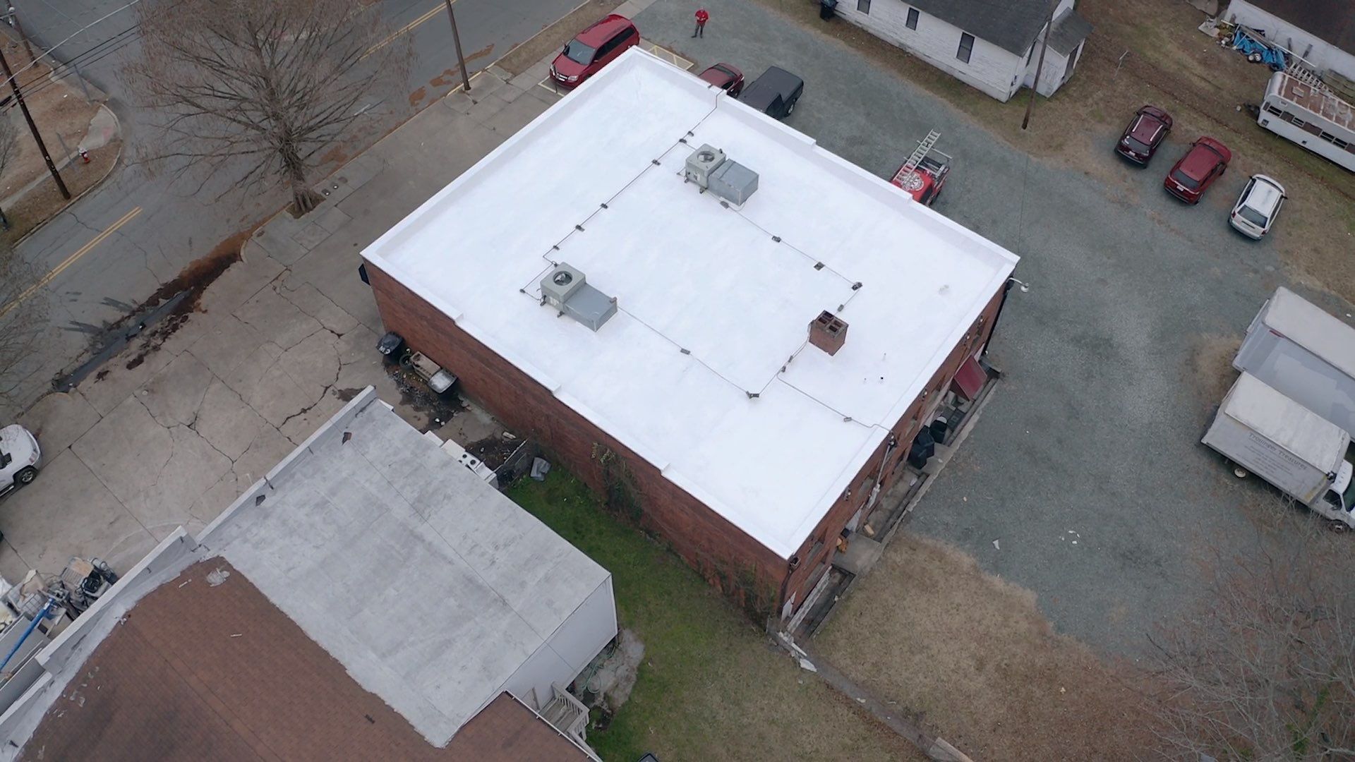 Commercial Roof Restored by Just In Time Roofing and Restoration
