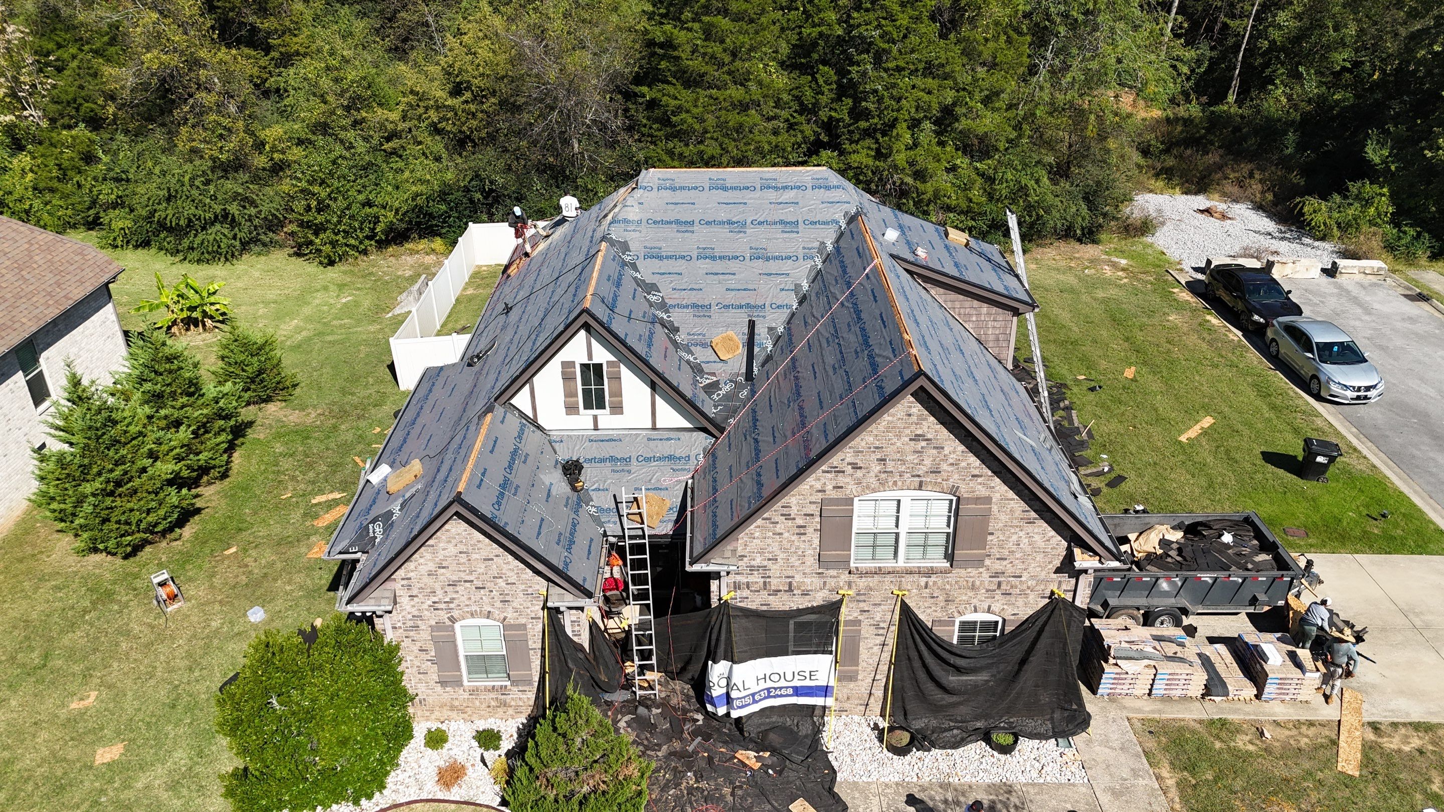 Charcoal Black Pro Re-Roof by Royal House LLC