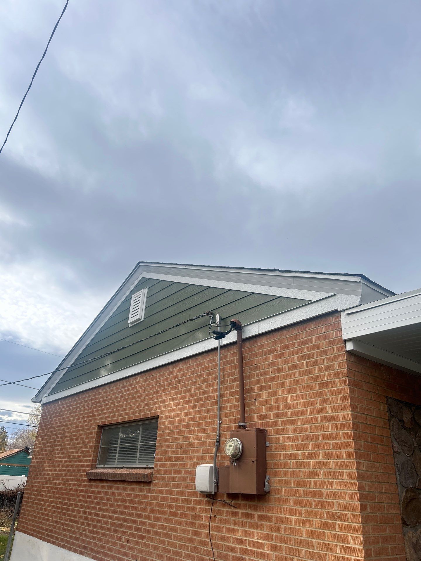 Salt Lake City | Hardie Shingle & Lap Gable Conversion | Mountain Sage by Ideal Siding Utah