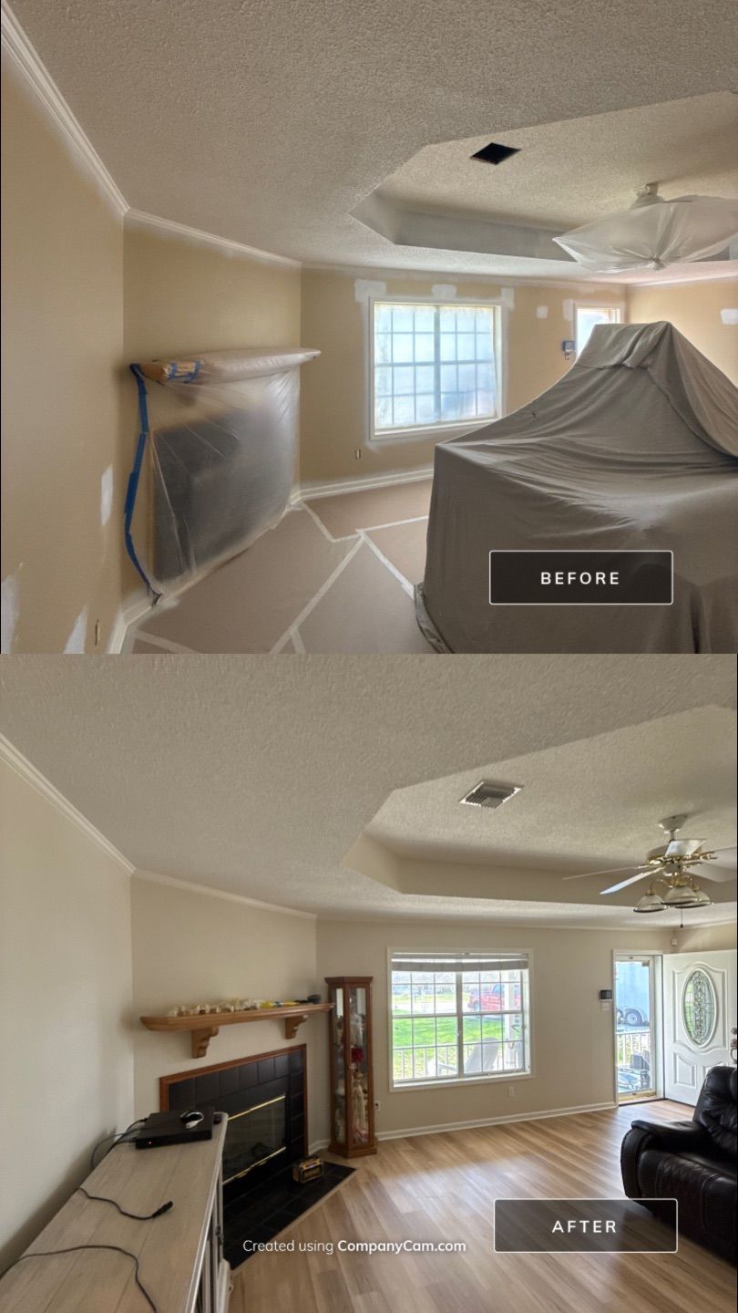 Whole House Repaint by Seamless Drywall & Painting, LLC.
