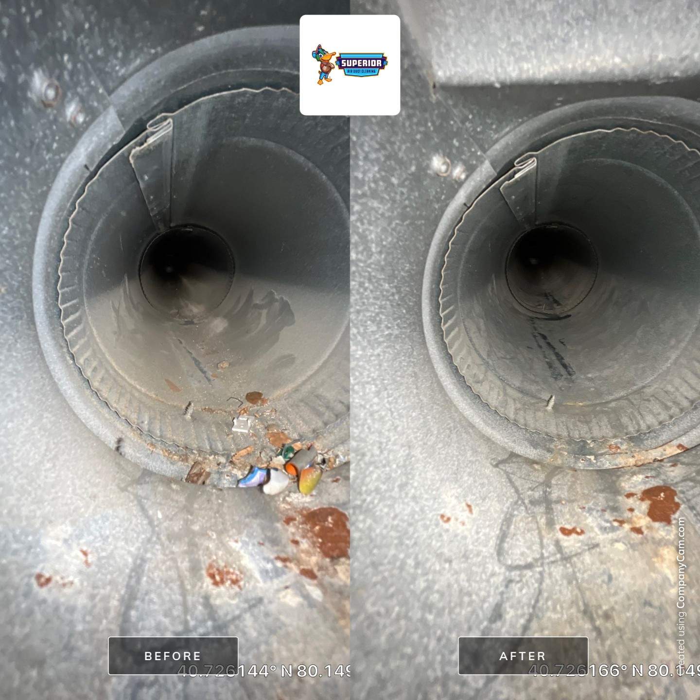 Air Duct Cleaning With a Vacuum Truck in Cranberry Township, PA by Superior Air Duct Cleaning