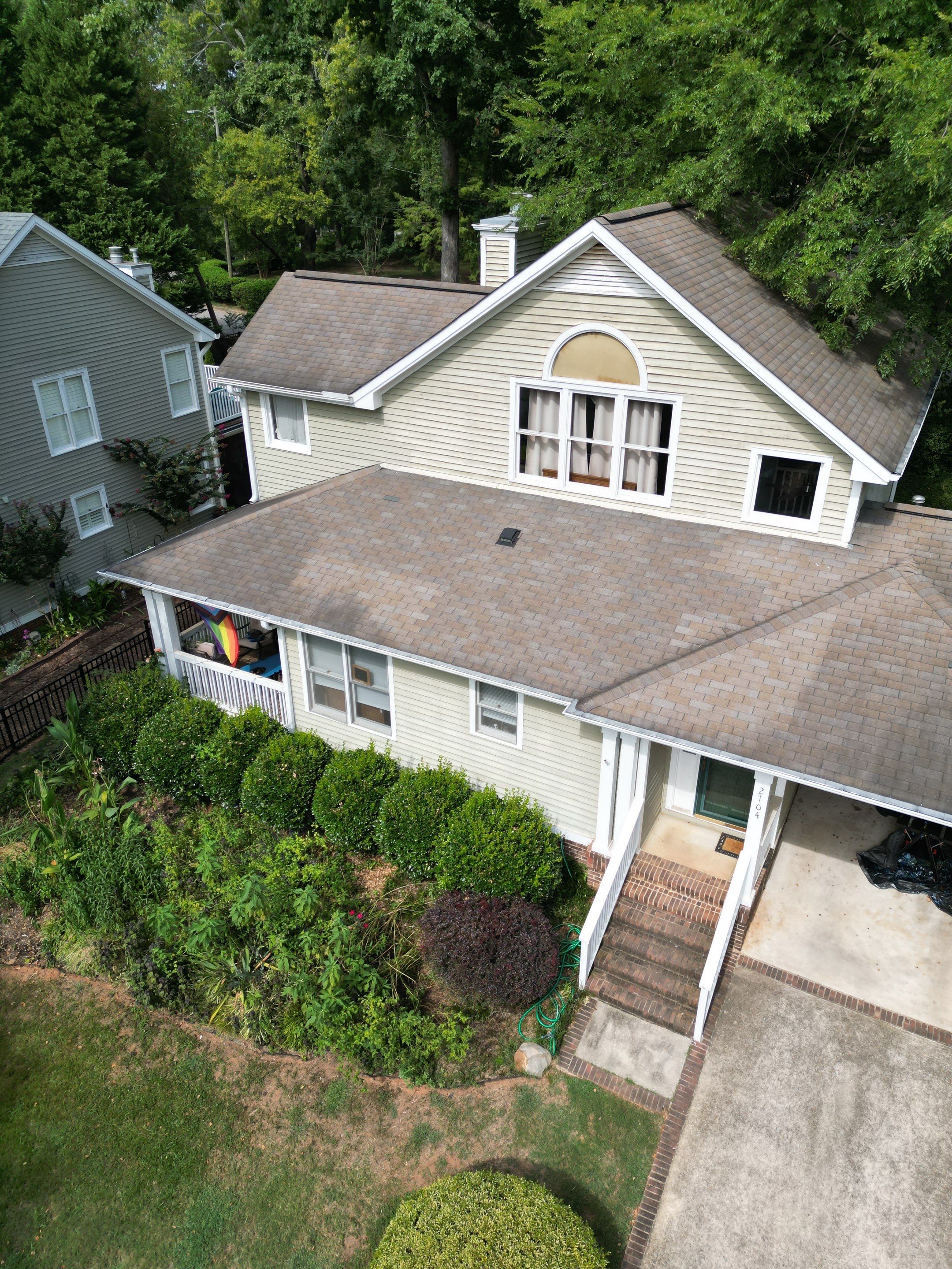 Roof Replacement - GAF Timberline HDZ Weathered Wood by Pro Performance Roofing