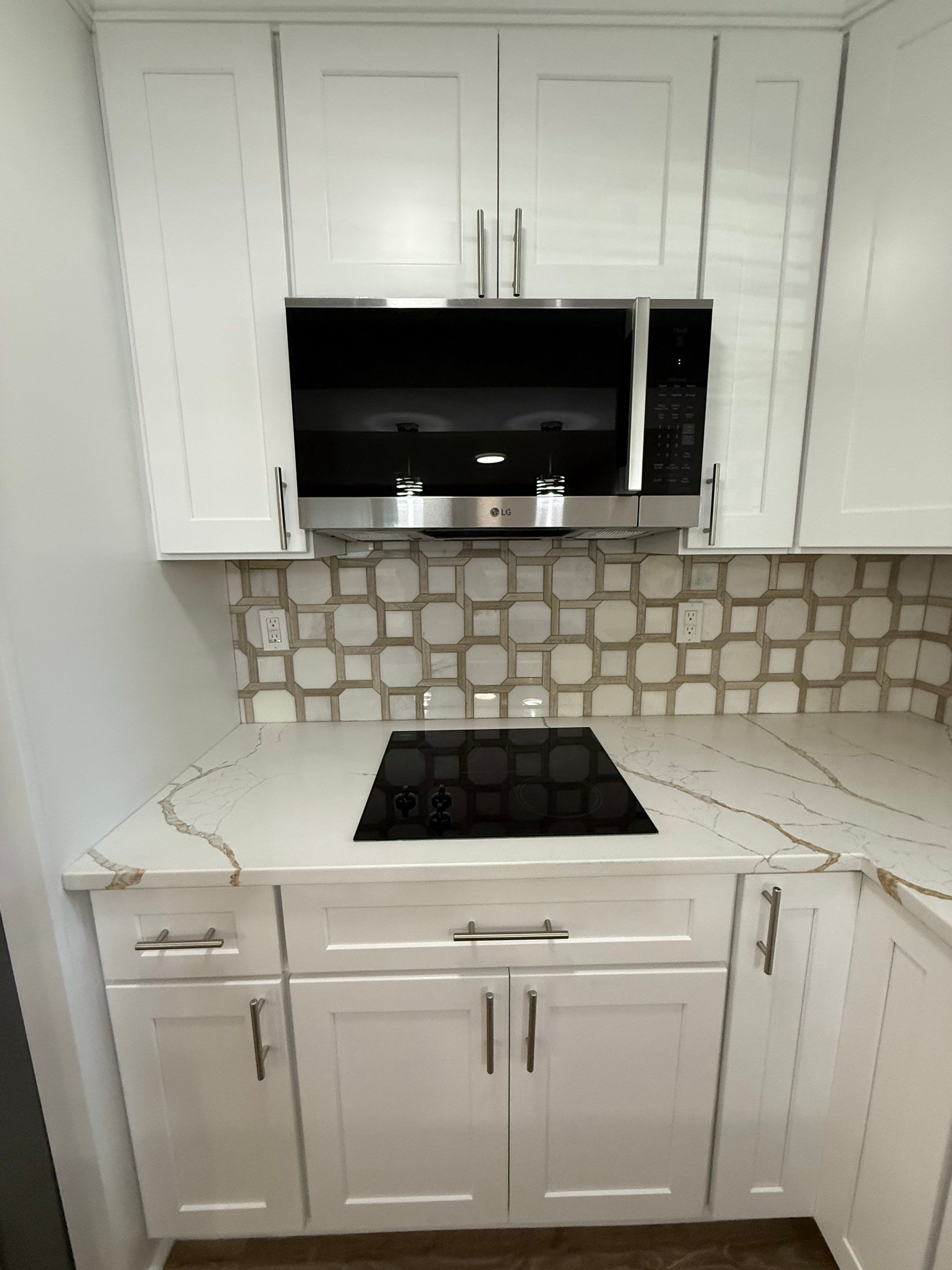 kitchenette and full bathroom  by Jesus Master Handyman LLC 