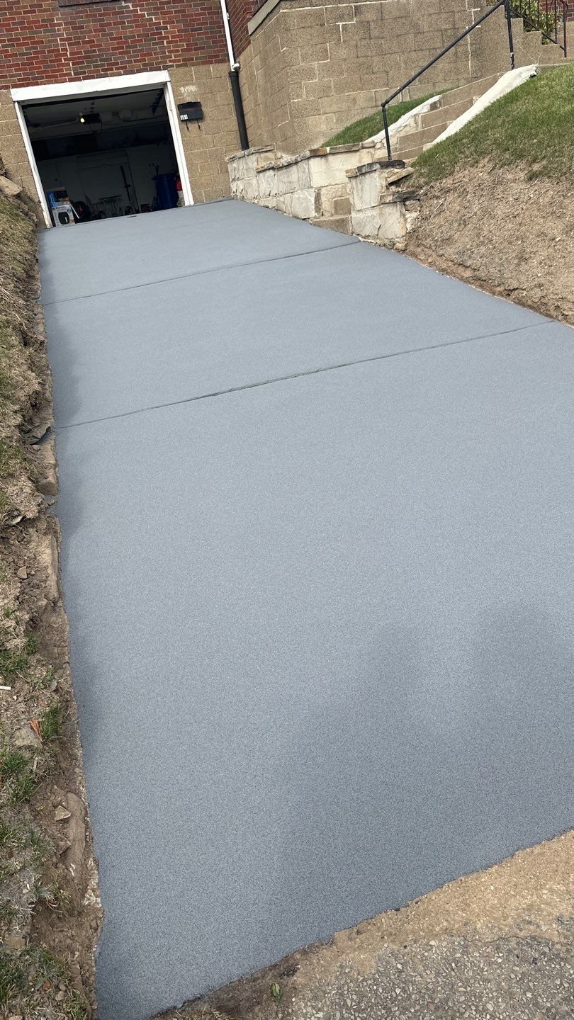 Driveway Project in Pittsburgh by Floors in a Day, Inc