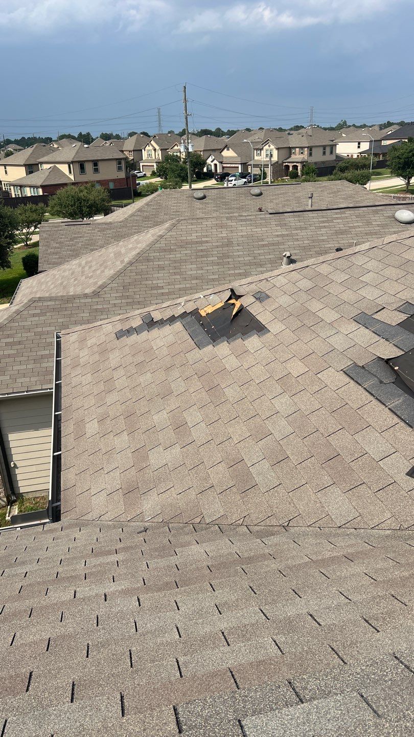 Residential Roofing Repair using Owen's Corning Duration (Lifetime) Shingles by Roof Repair Company