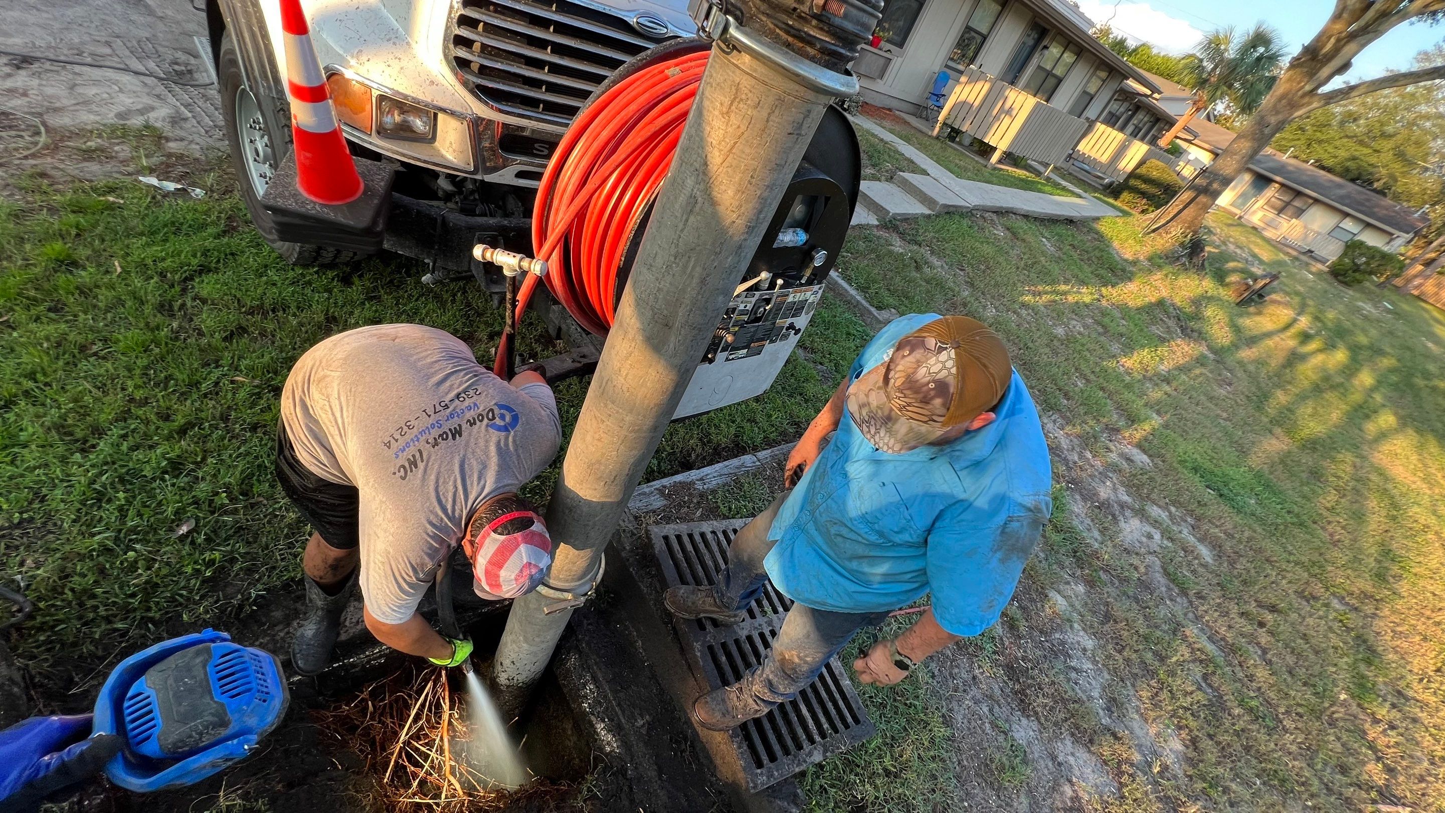 Apartment Complex Storm Water System Cleaning and Maintenance by Don Mar, Inc. Storm Water Solutions