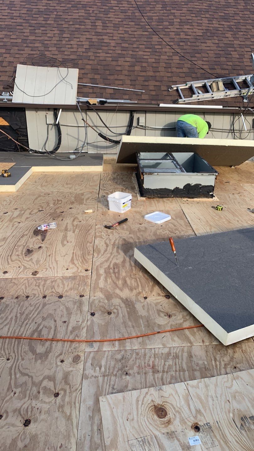 Full Commercial Roof Replacement using GAF Products in Anna Texas by Elite Roofing LLC