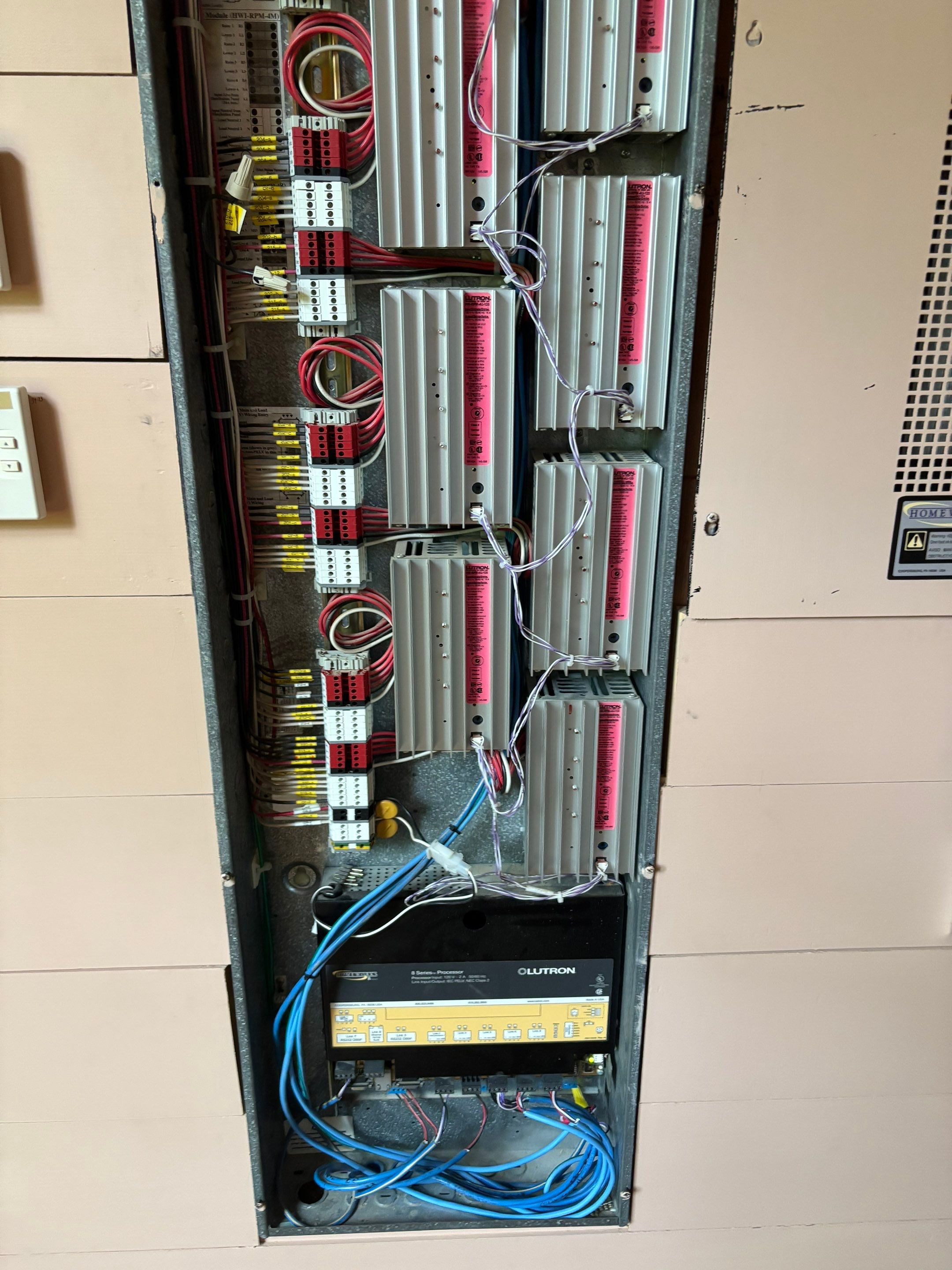 Lutron Homeworks Series 8 Upgrade by Optimal Tek