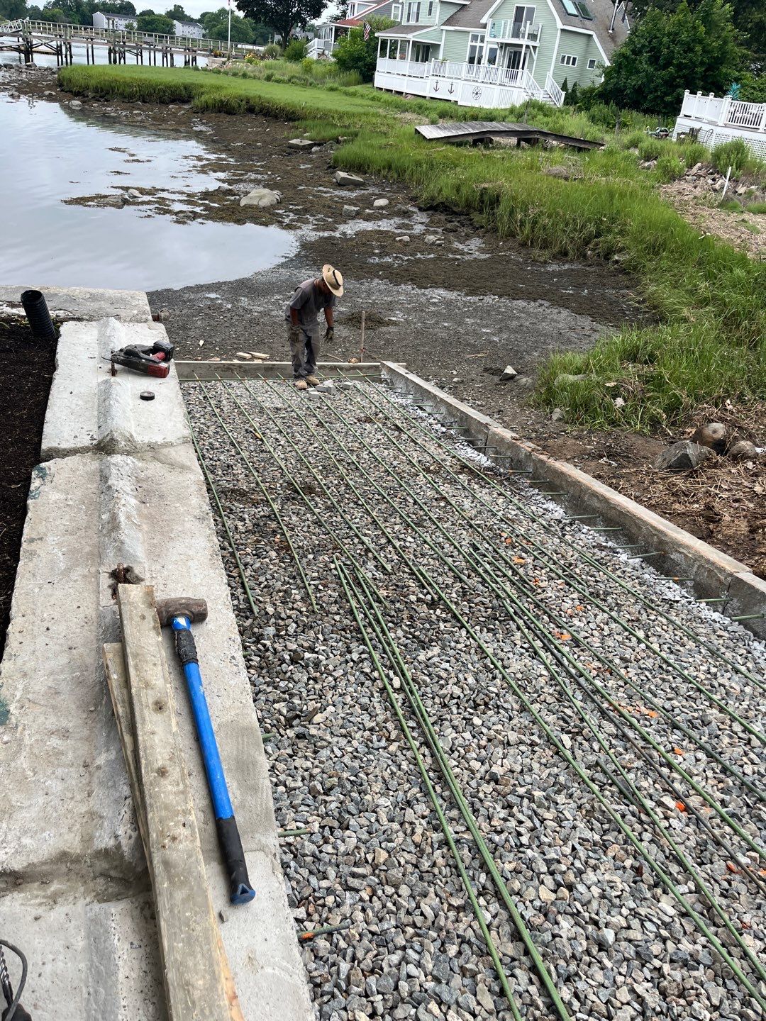 Beautiful Re-disgn by the water in Danvers MA  by Cole Landscaping Inc