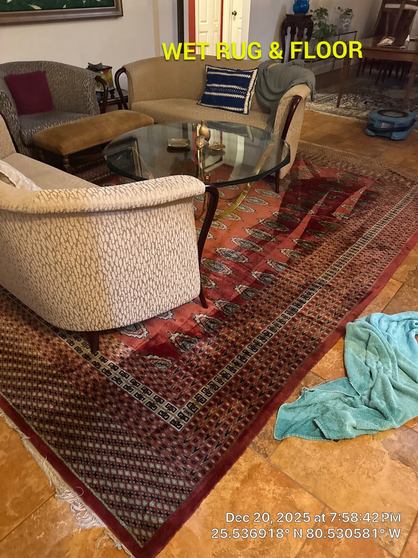 water damage by SuperClean 