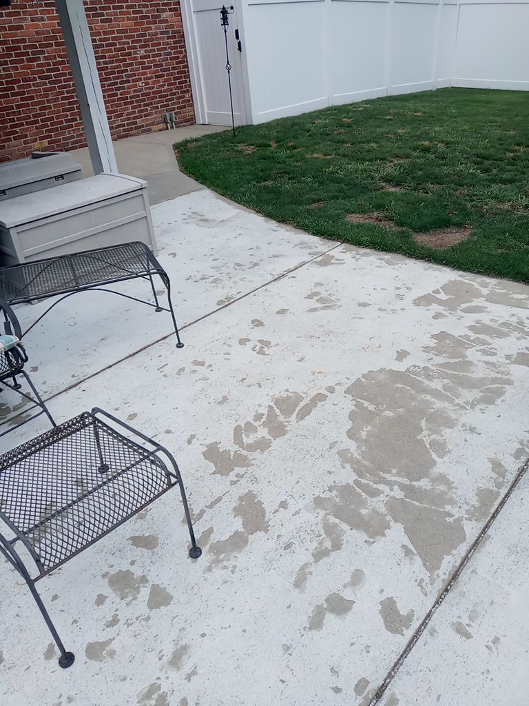 Large Patio Project in Imperial by Floors in a Day, Inc