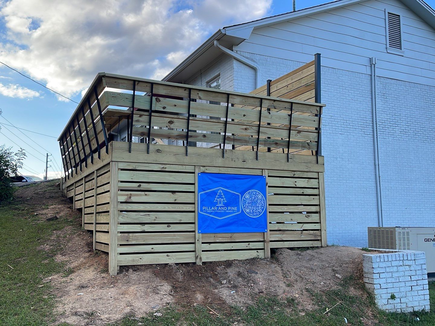 Independence Drive - Deck Installation   by Pillar and Pine