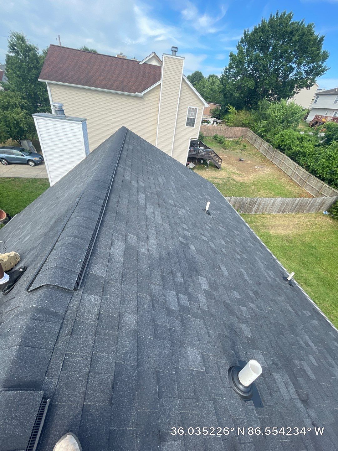 Insurance Paid for this New Owens Corning Oakridge Roofing System by Undersun Roofing 