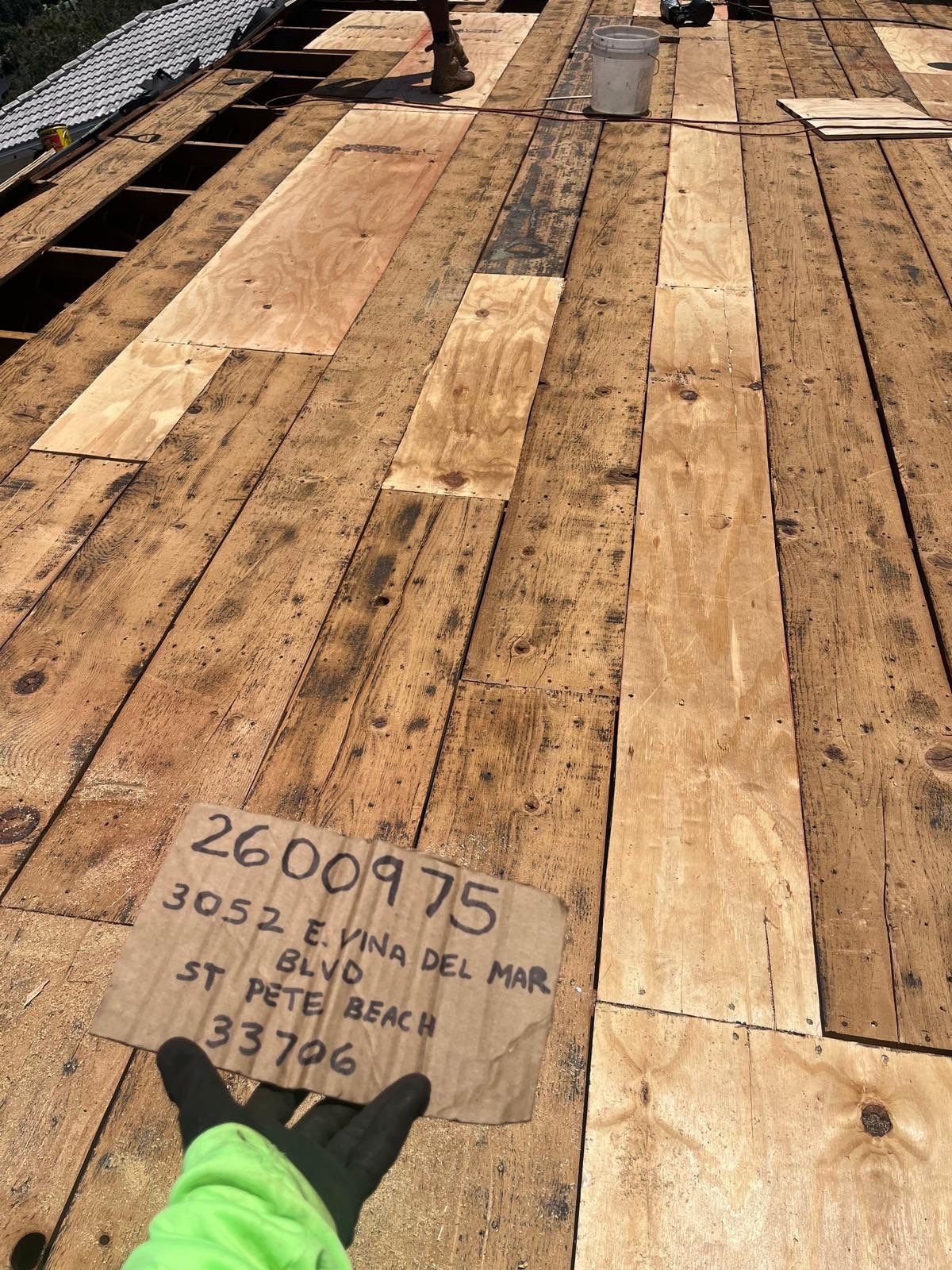 Project in St. Pete Beach 33706 by Mitchell Roofing Company LLC 