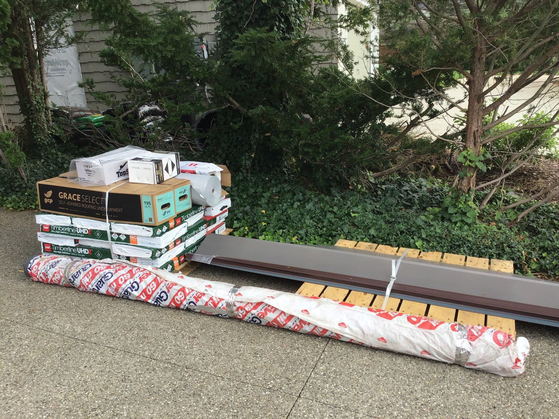 Velux Skylights, GAF Roofing, Front Porch Overhang by Northwest Construction