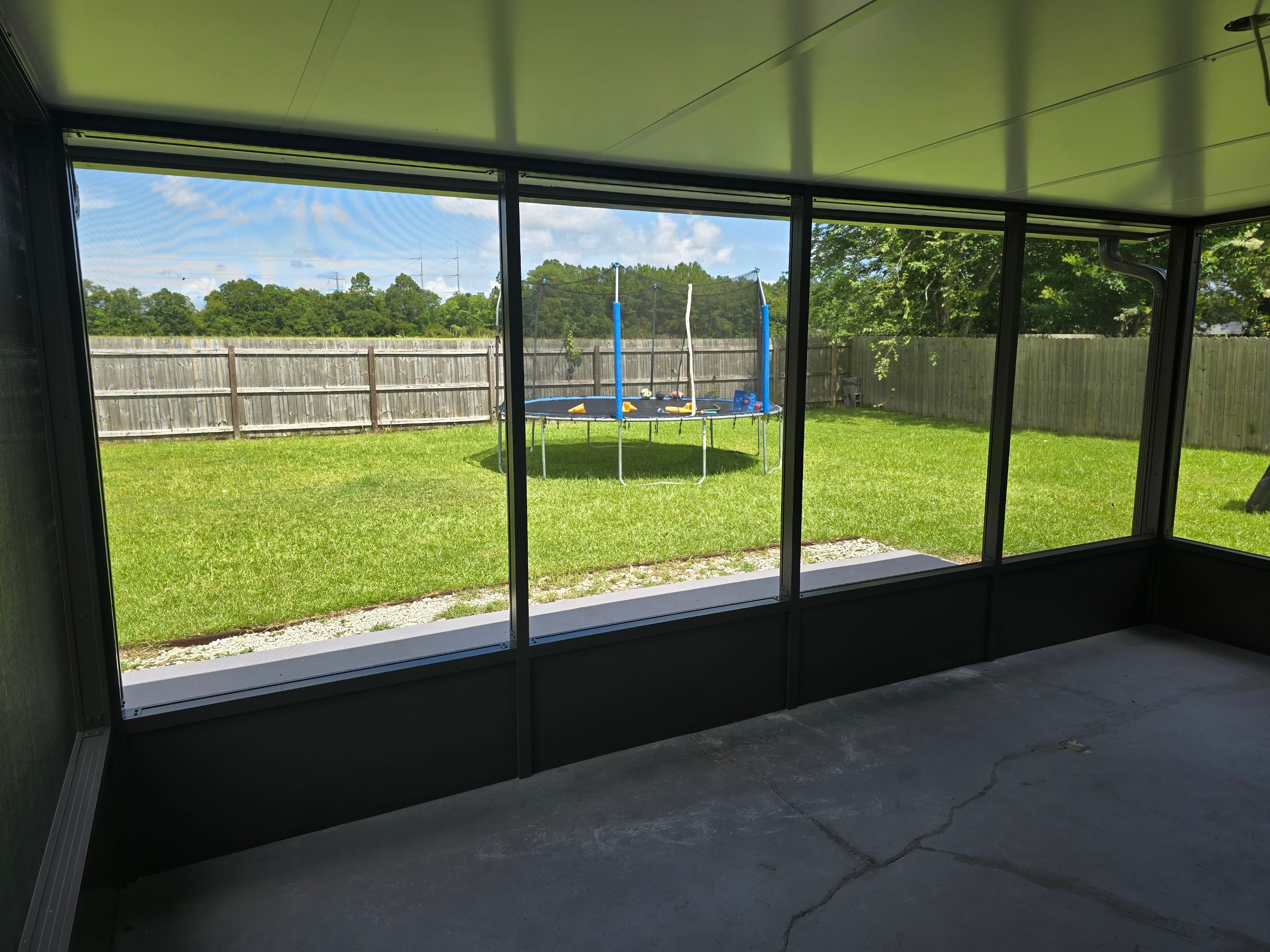 Screen Room Using Colorbeam by Titan Sunrooms