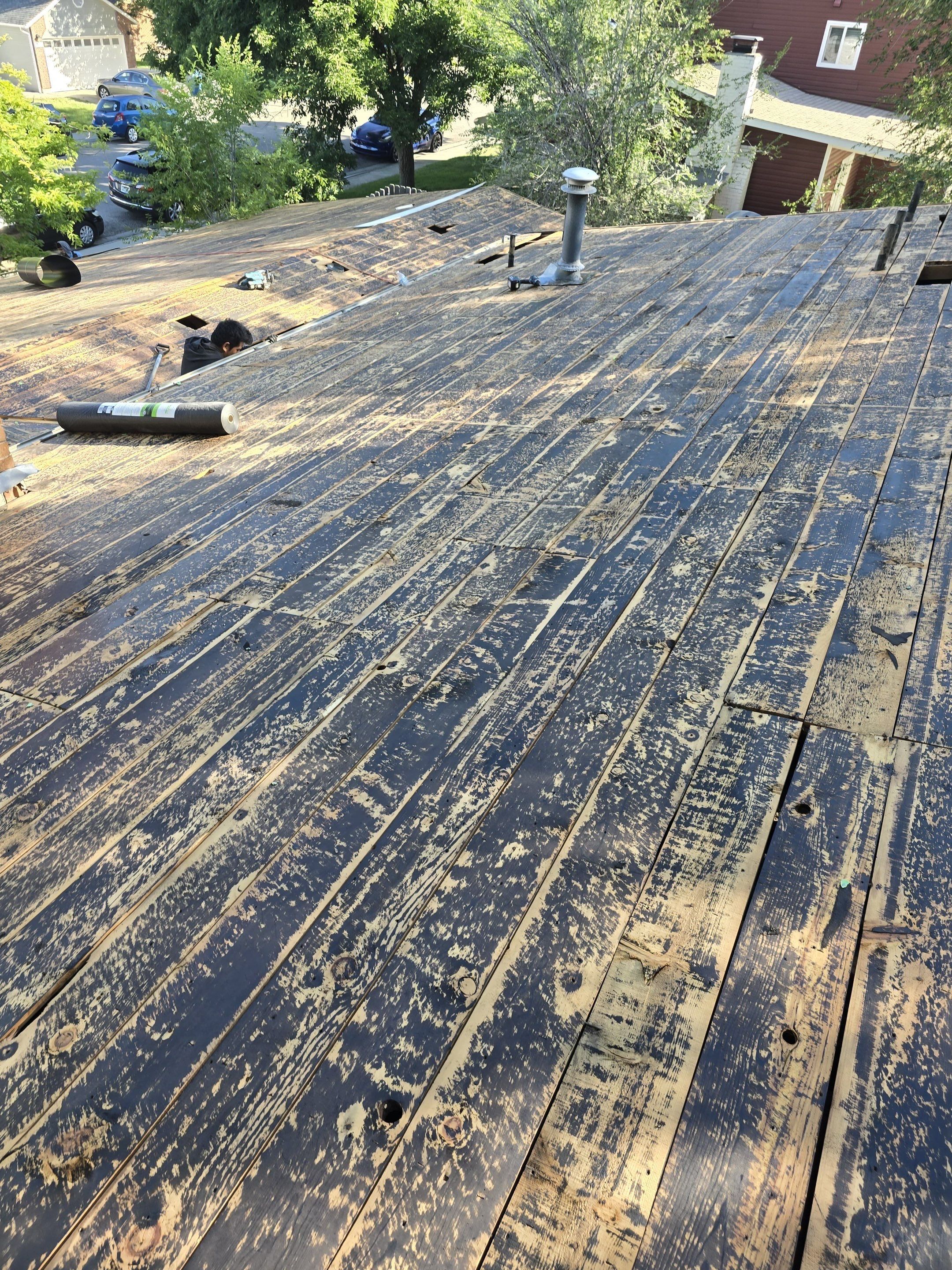 Residential Roof Replacement and OSB Decking Installation in Boise by Olive Roofing