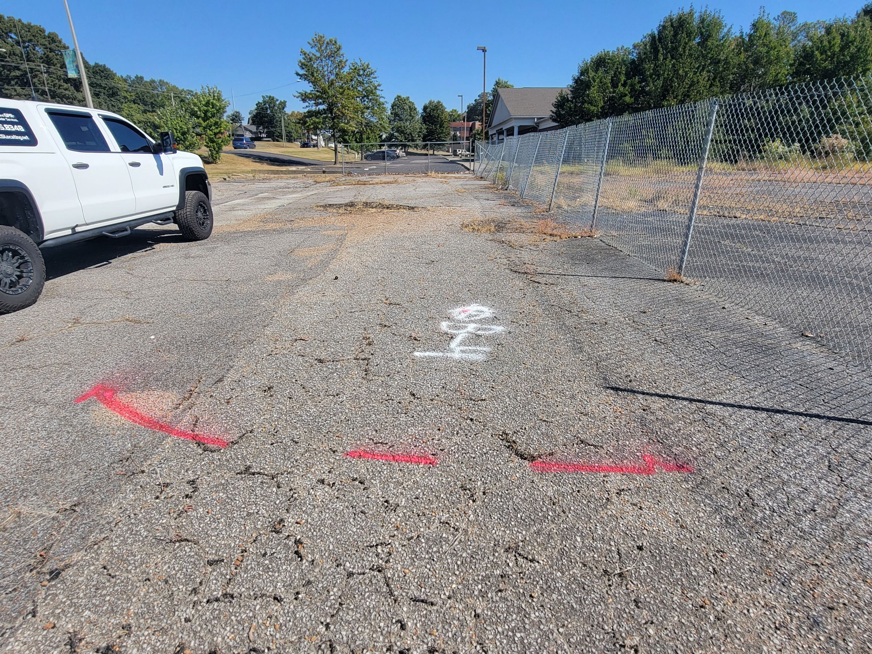 Soil Boring Locations by Alsip Locating Service, LLC
