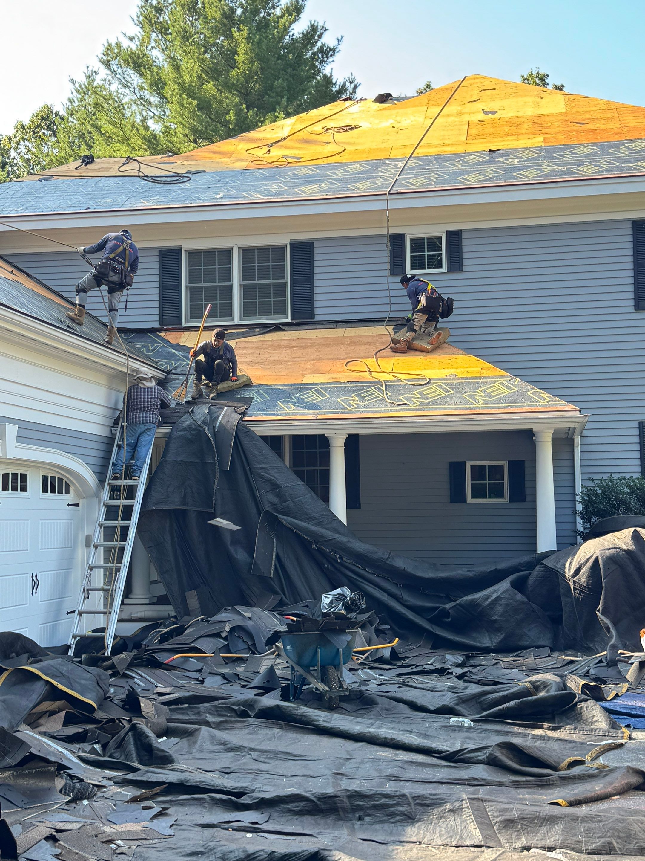 Roof Replacement & Gutter System Upgrade in Westford, MA by Mighty Dog Roofing of Greater Middlesex County