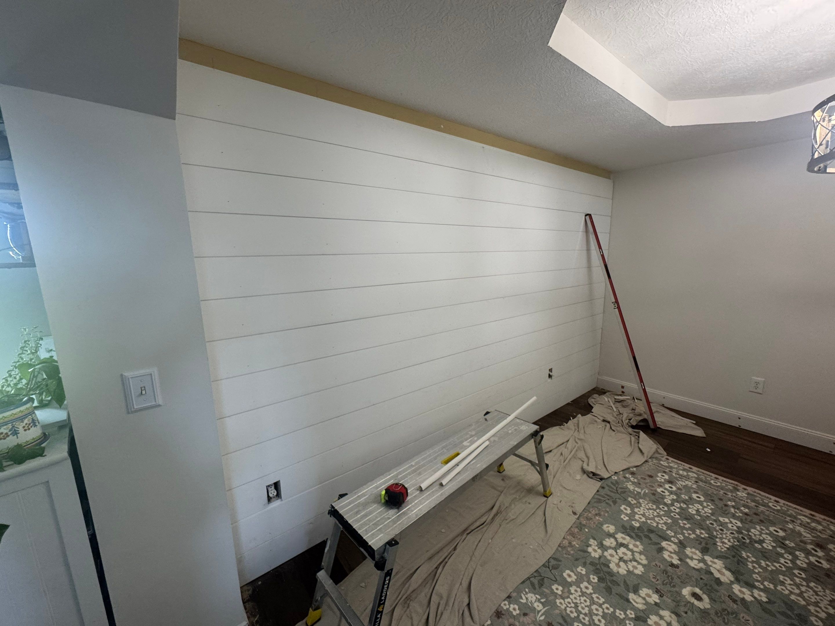 Shiplap Accent Wall by Farmer Home Solutions