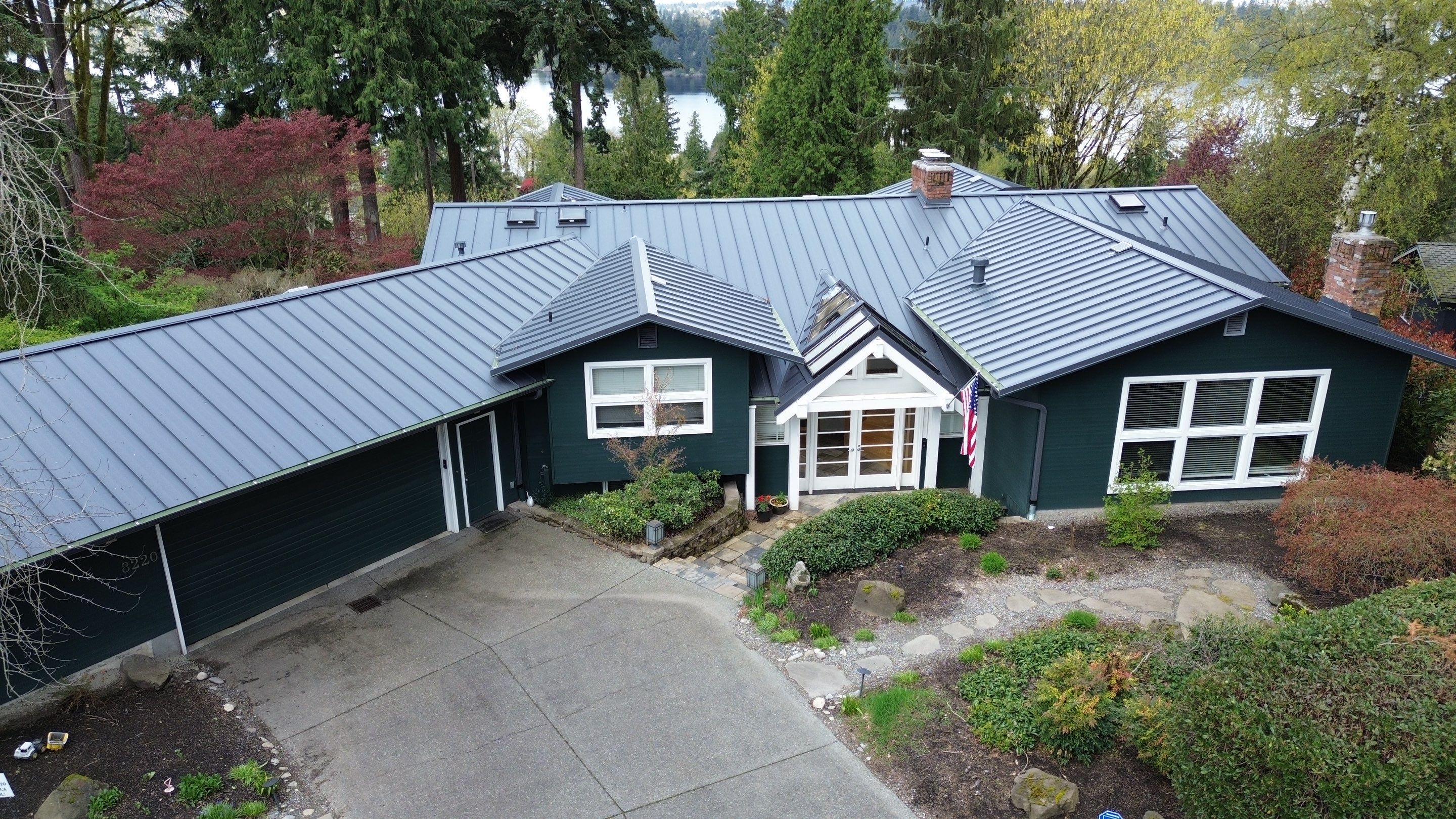 Mercer Island, Metal Roof Replacement, NRM 1000 by Proline Roofing & Restoration LLC