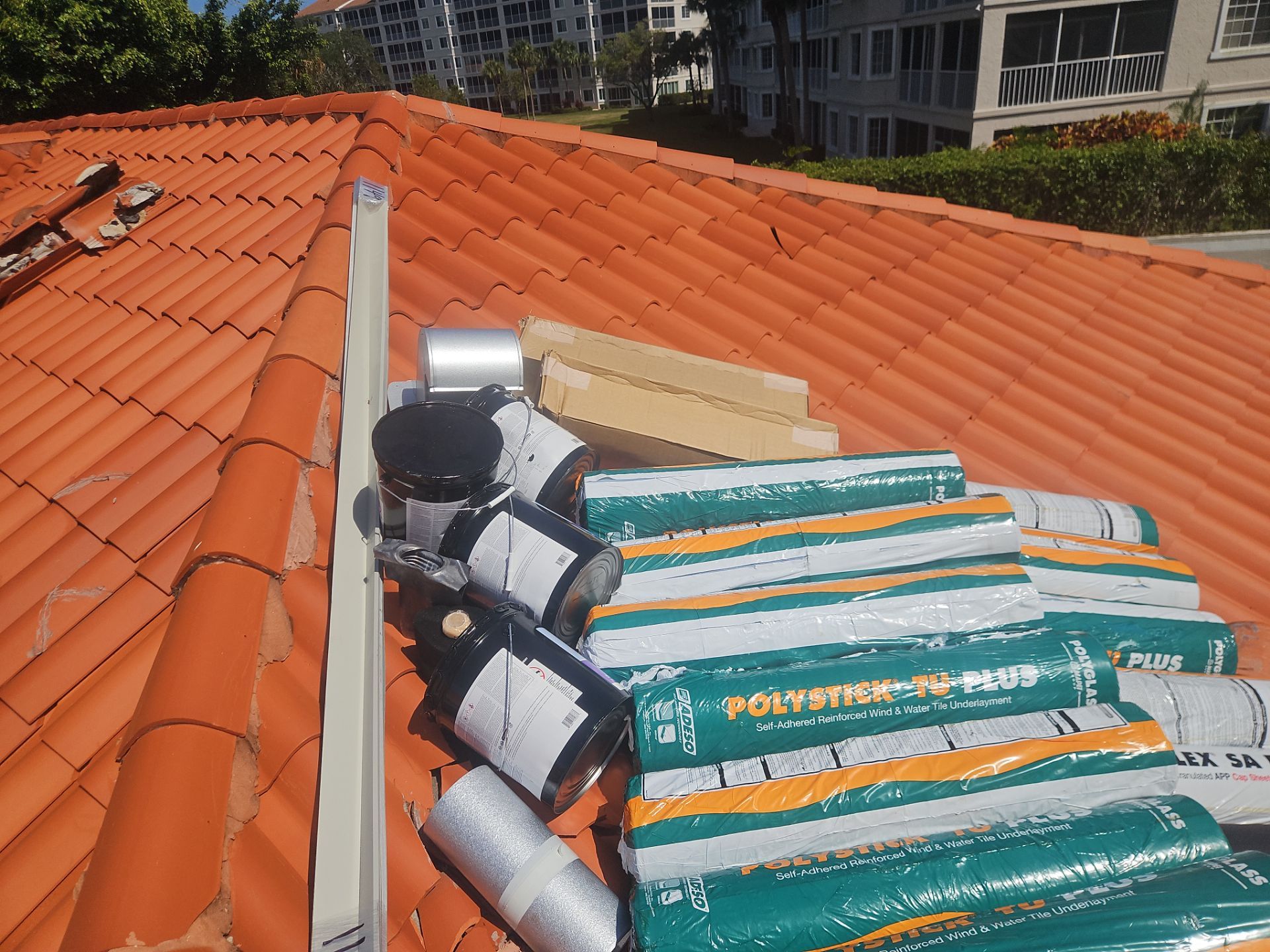 Residential Roofing Installation using Santa Fe by BLUES BROTHERS ROOFING