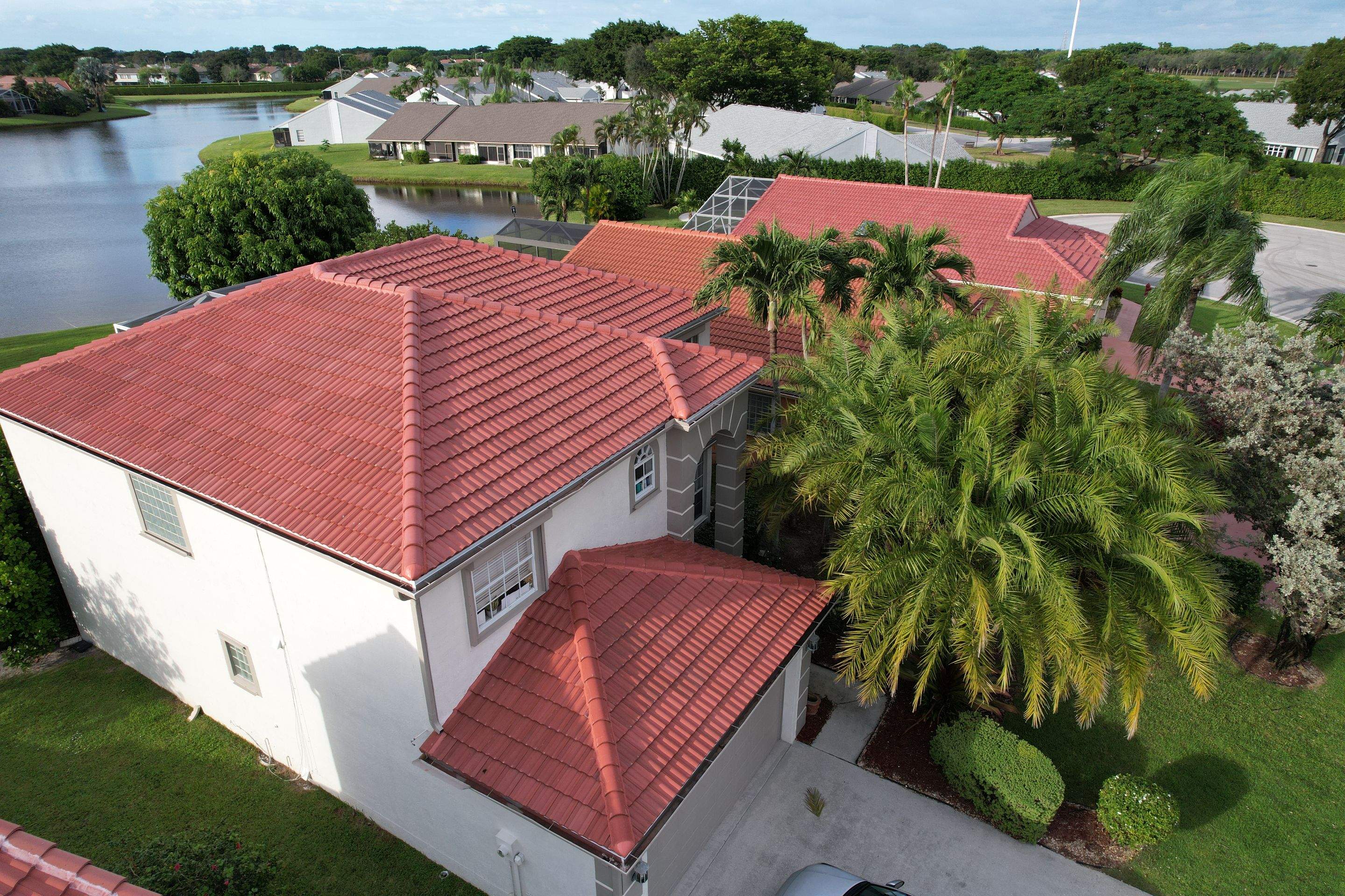 Tile Reroof in Boca Raton by Roofing Recovery