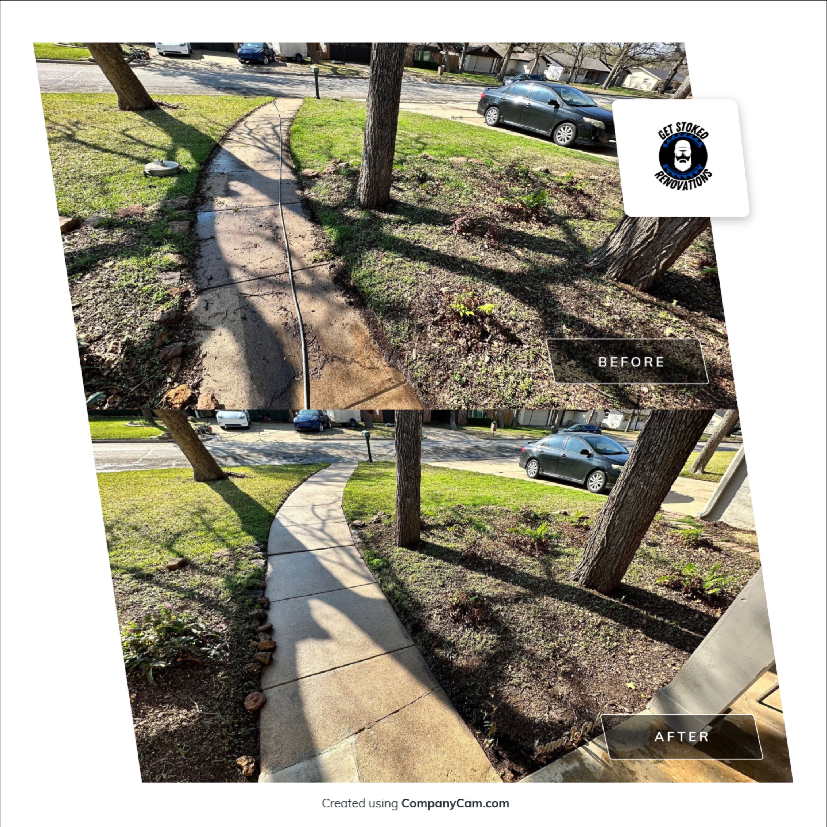 Pressure Washing & New Fence with Gate by Get Stoked Renovations