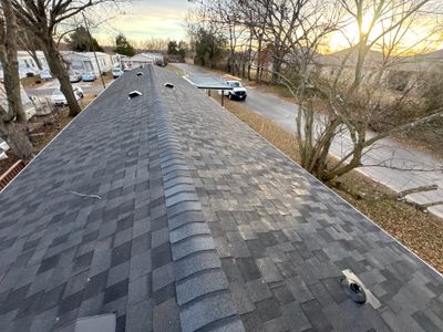 Residential Roofing Install - Shingle Color Black