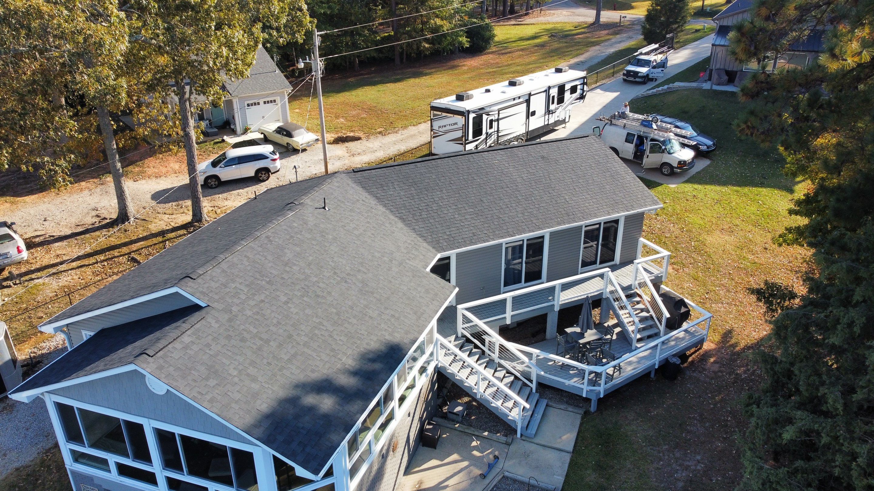 Roof Replacement using Owens Corning Duration Architectural Shingles by Midlands Roofing & Exteriors