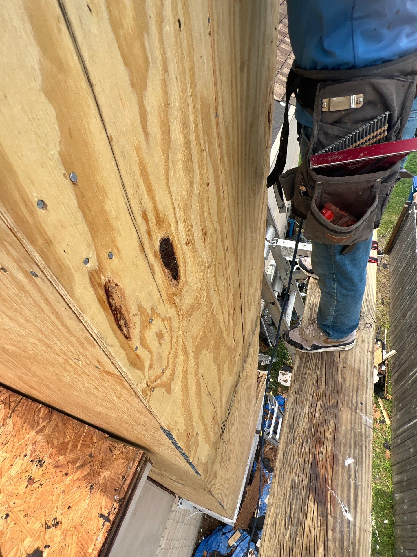 Chimney looks good but its BAD! by Bayfront Roofing and Construction