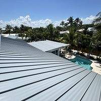 .032 Aluminum 1.5" Snap-Lock Dove Gray by Total Roofing System The Metal Roof Experts