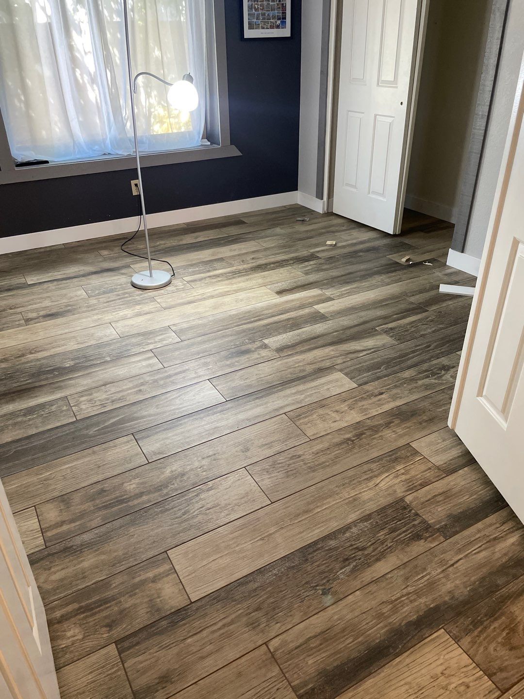 Flooring Installation using Luxury Vinyl Plank by Footprints Floors of Chandler 