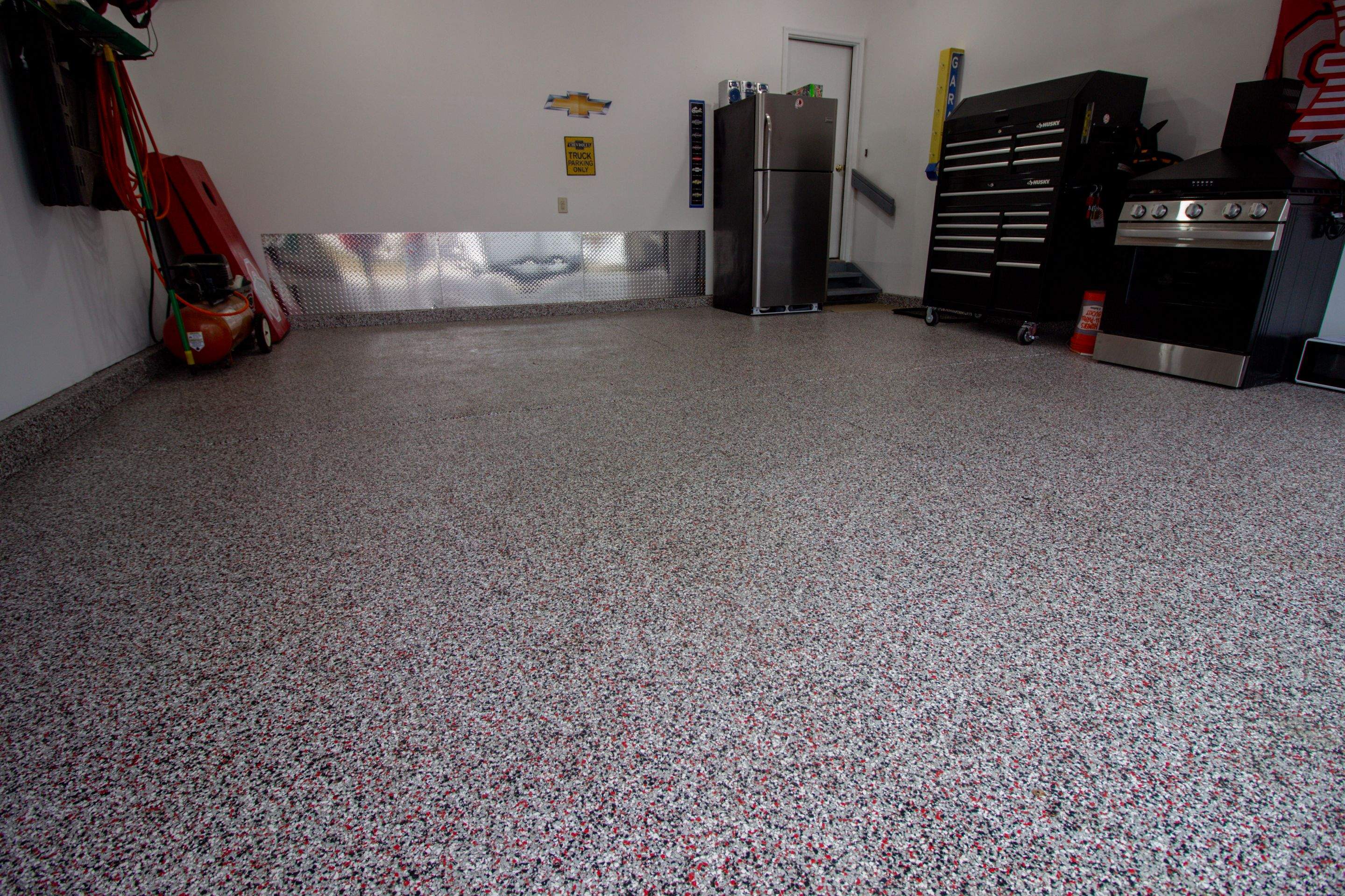 Garage Floor using Buckeye by Your1DayFloor.com